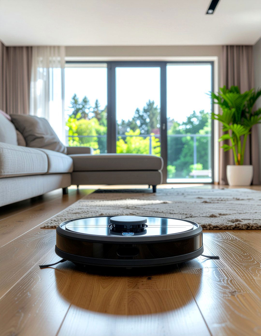 Robot Vacuum Cleaner - 30 dust-free living room ideas