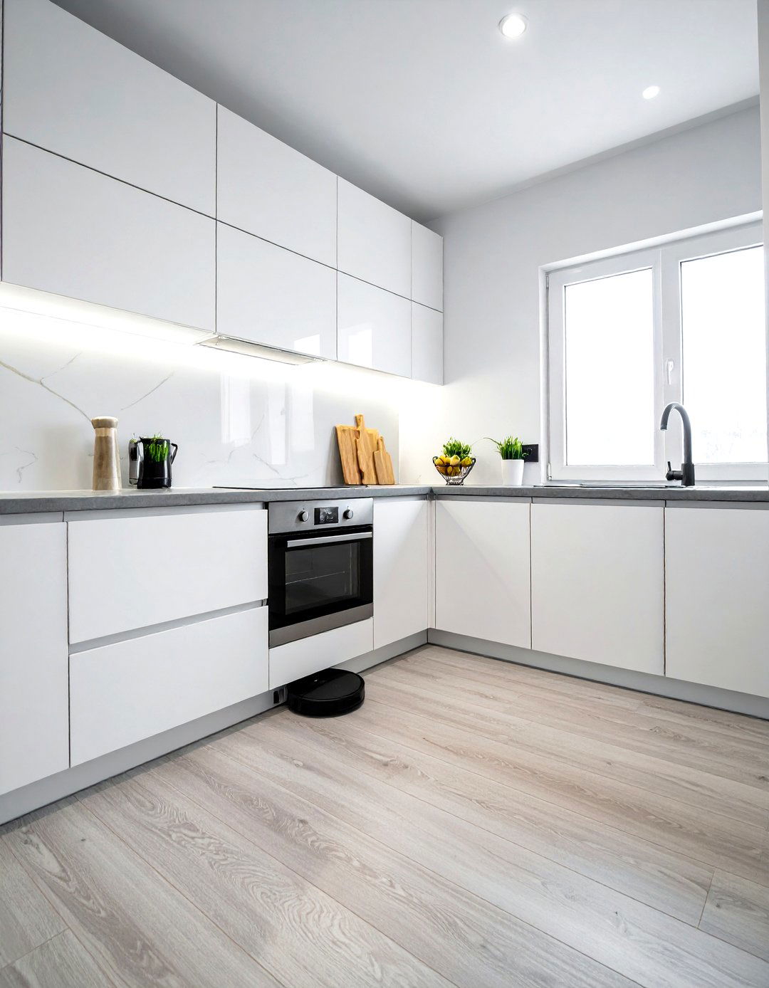 Robot Vacuum Station - 30 easy-clean decor ideas