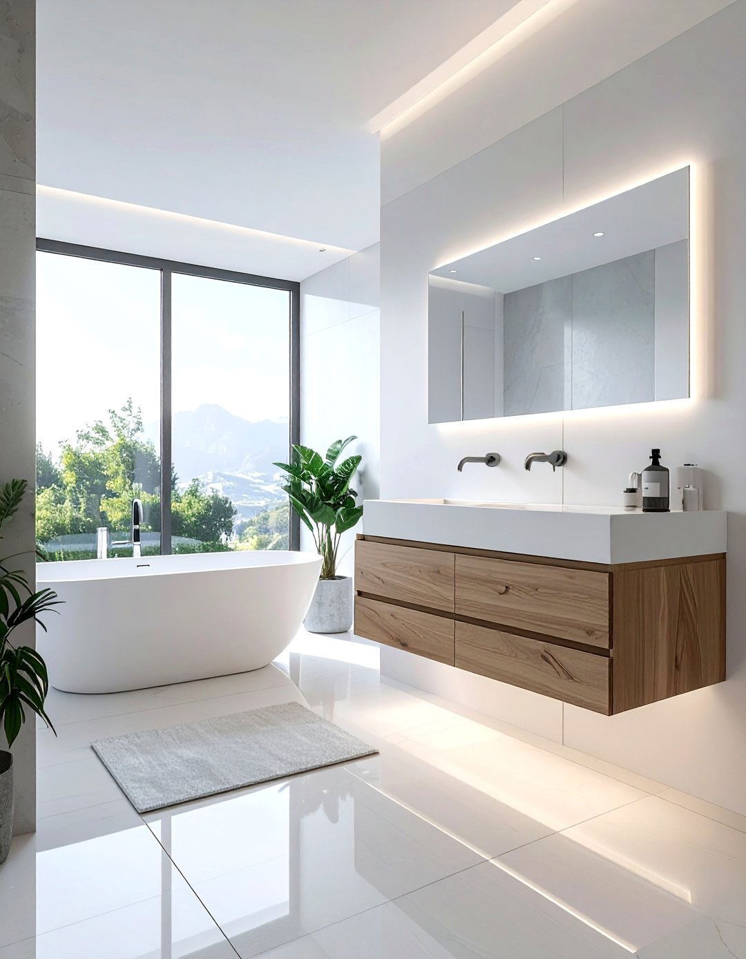Roca Hevit Integrated Basin Bathroom - 30 Roca bathroom ideas