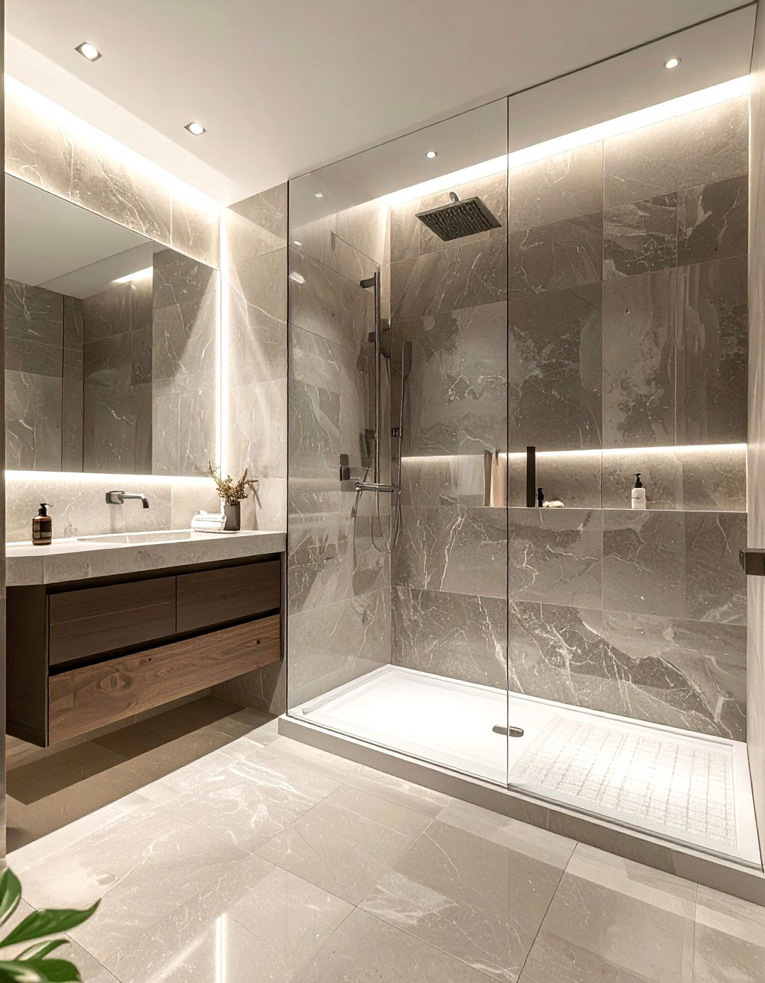 Roca Stonex Shower Tray Bathroom - 30 Roca bathroom ideas