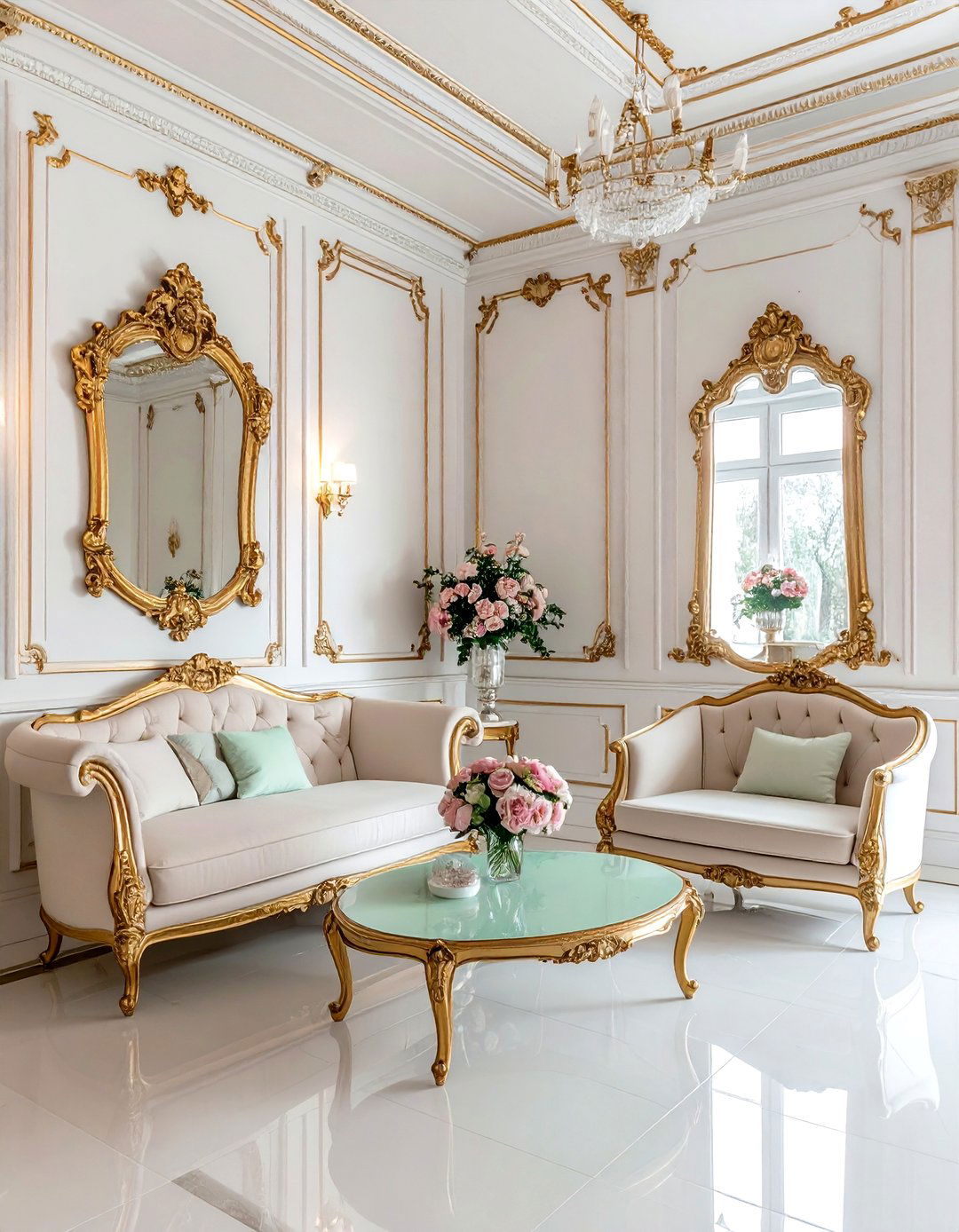 Rococo Formal Space - 30 historic home decor ideas