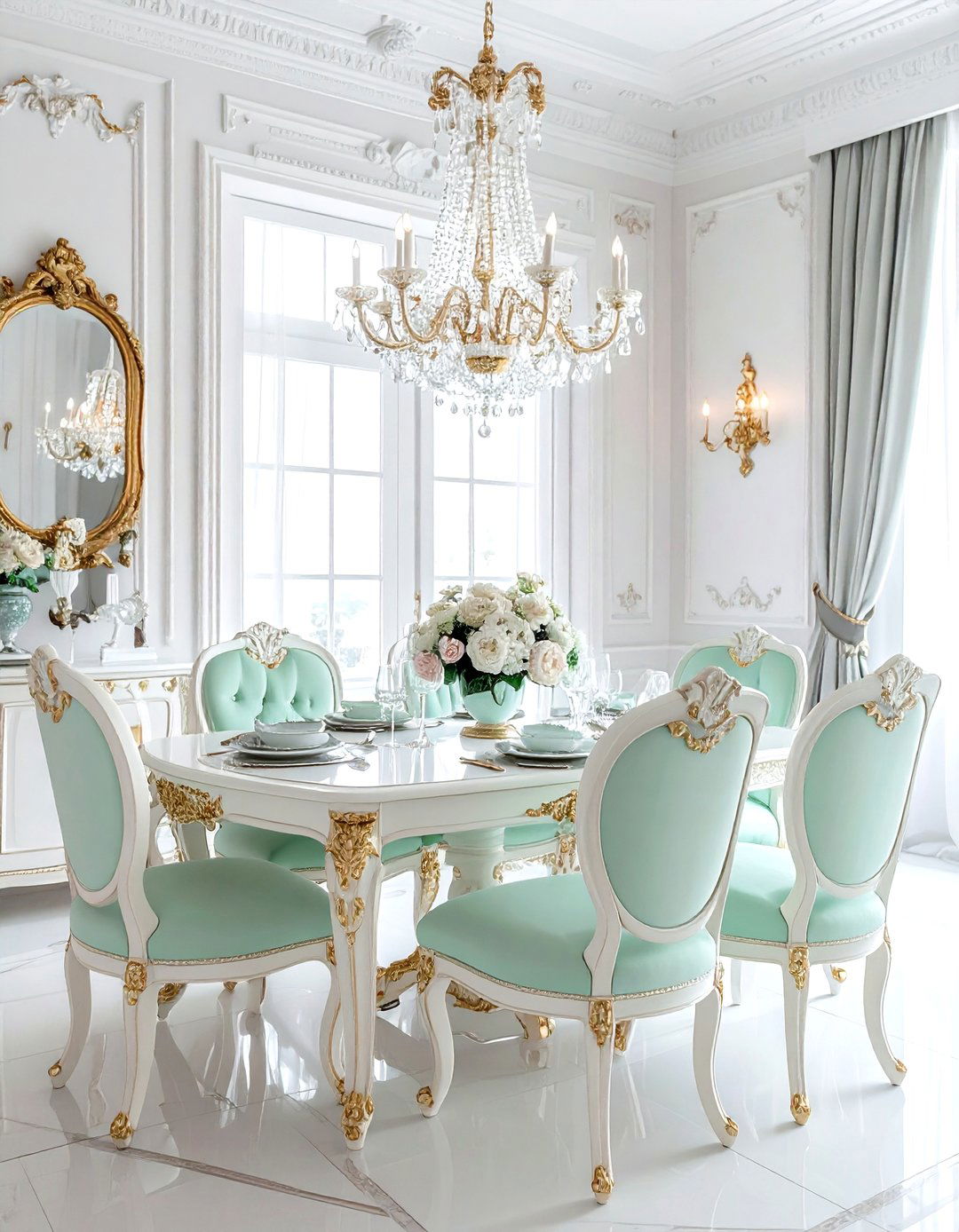 Rococo Revival Dining - 30 stunning home decor ideas