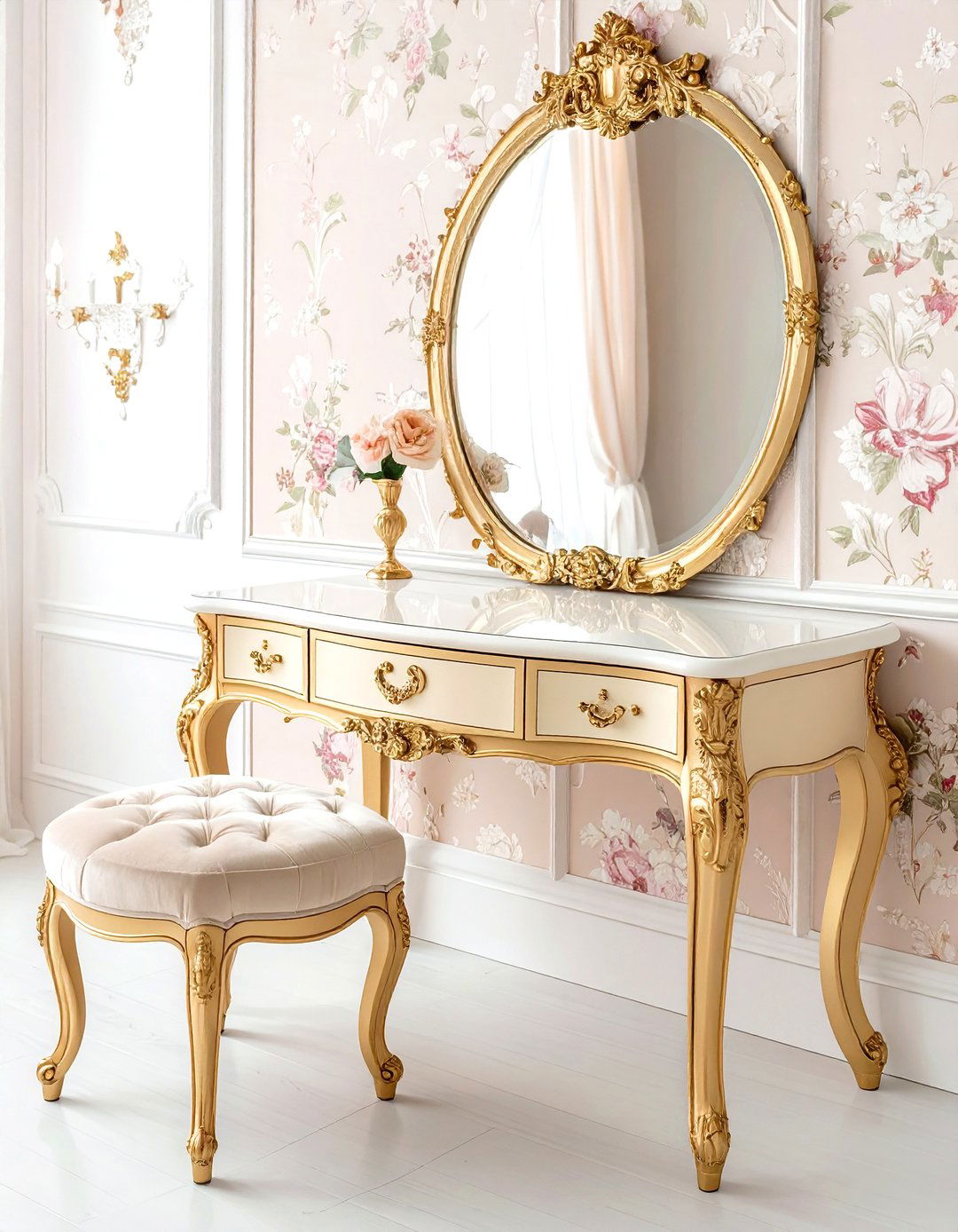 Rococo revival style - 30 chic decor ideas