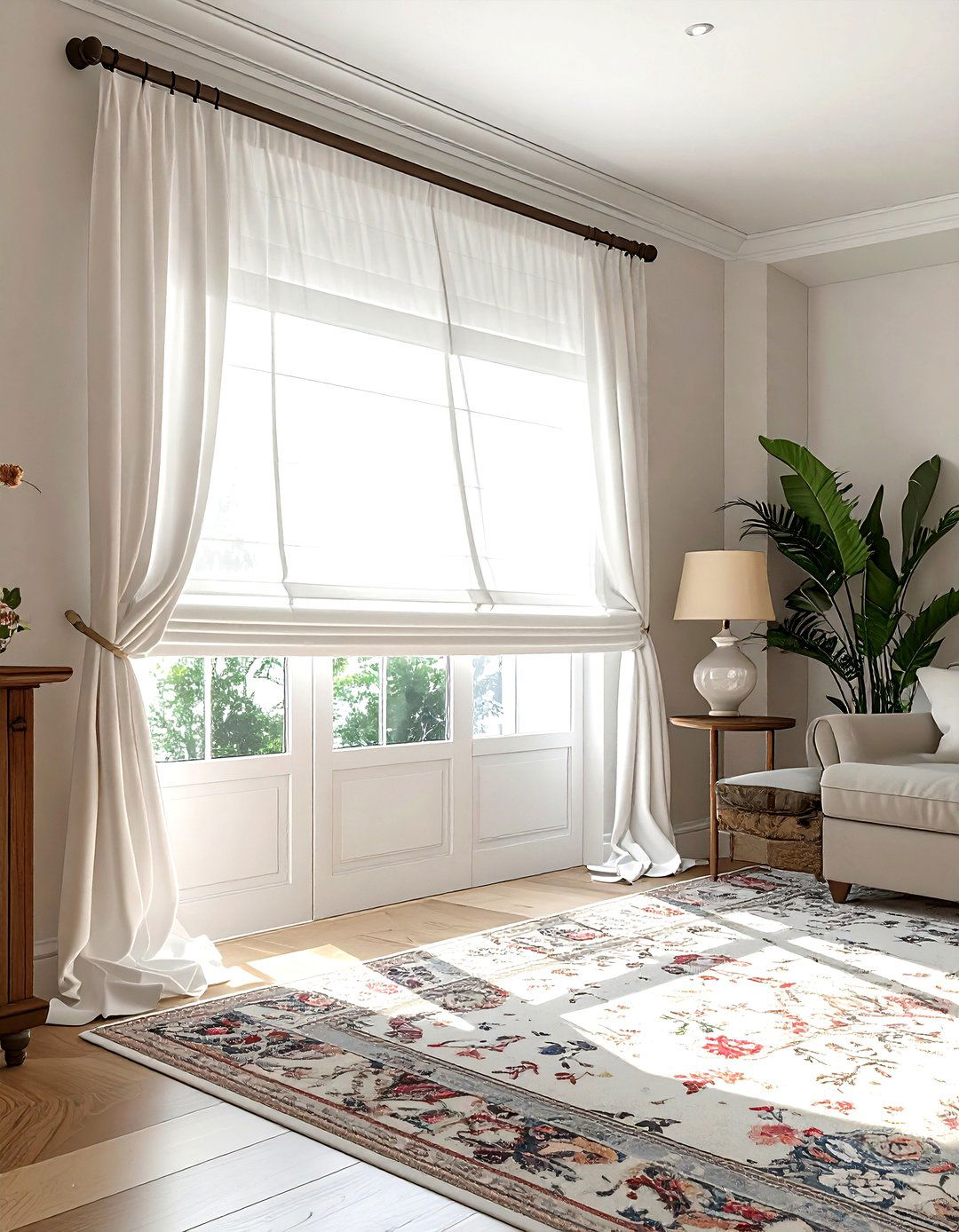 Rod Pocket Valance - 30 living room window valances