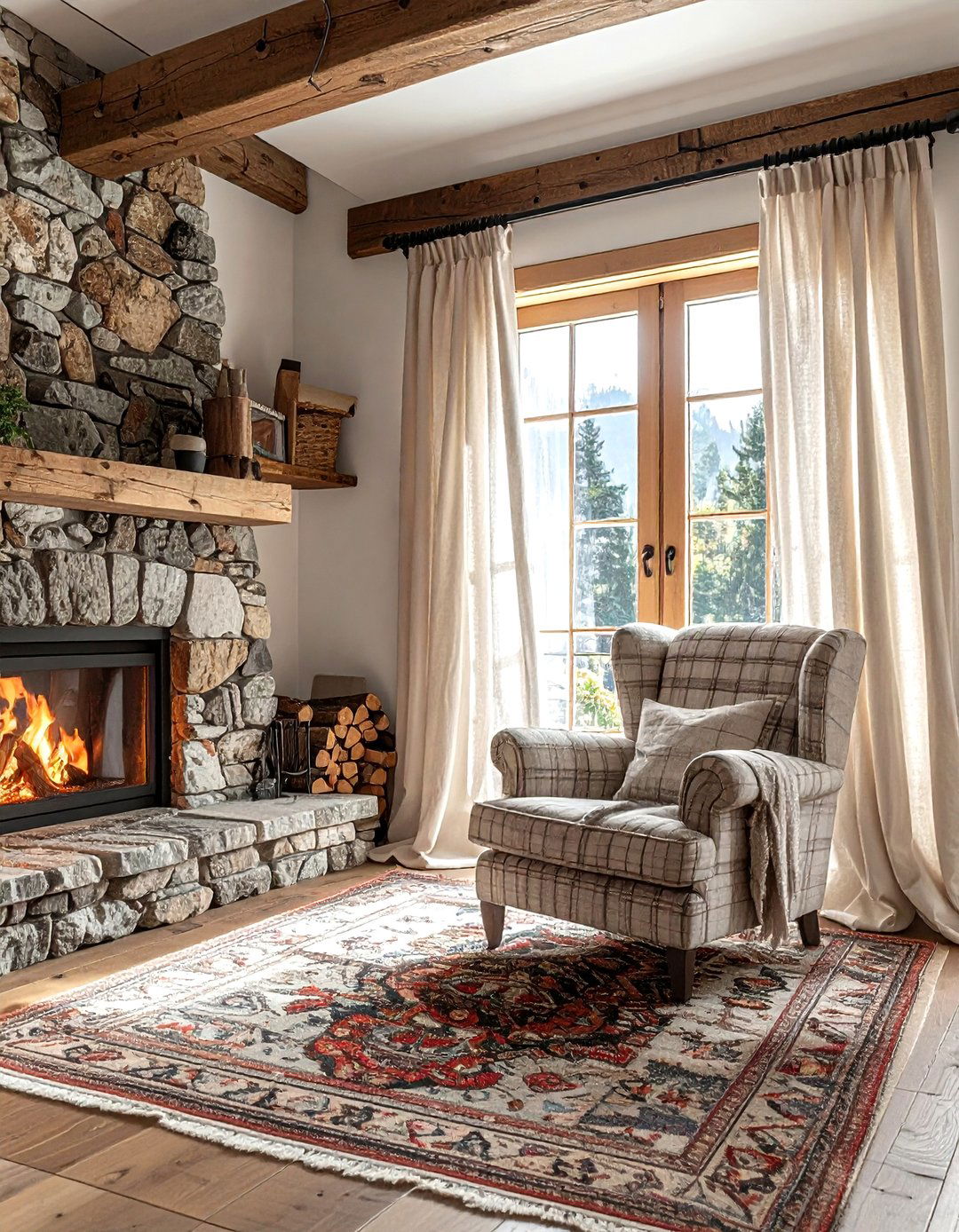 Rod pocket linen curtains - 30 linen curtain ideas