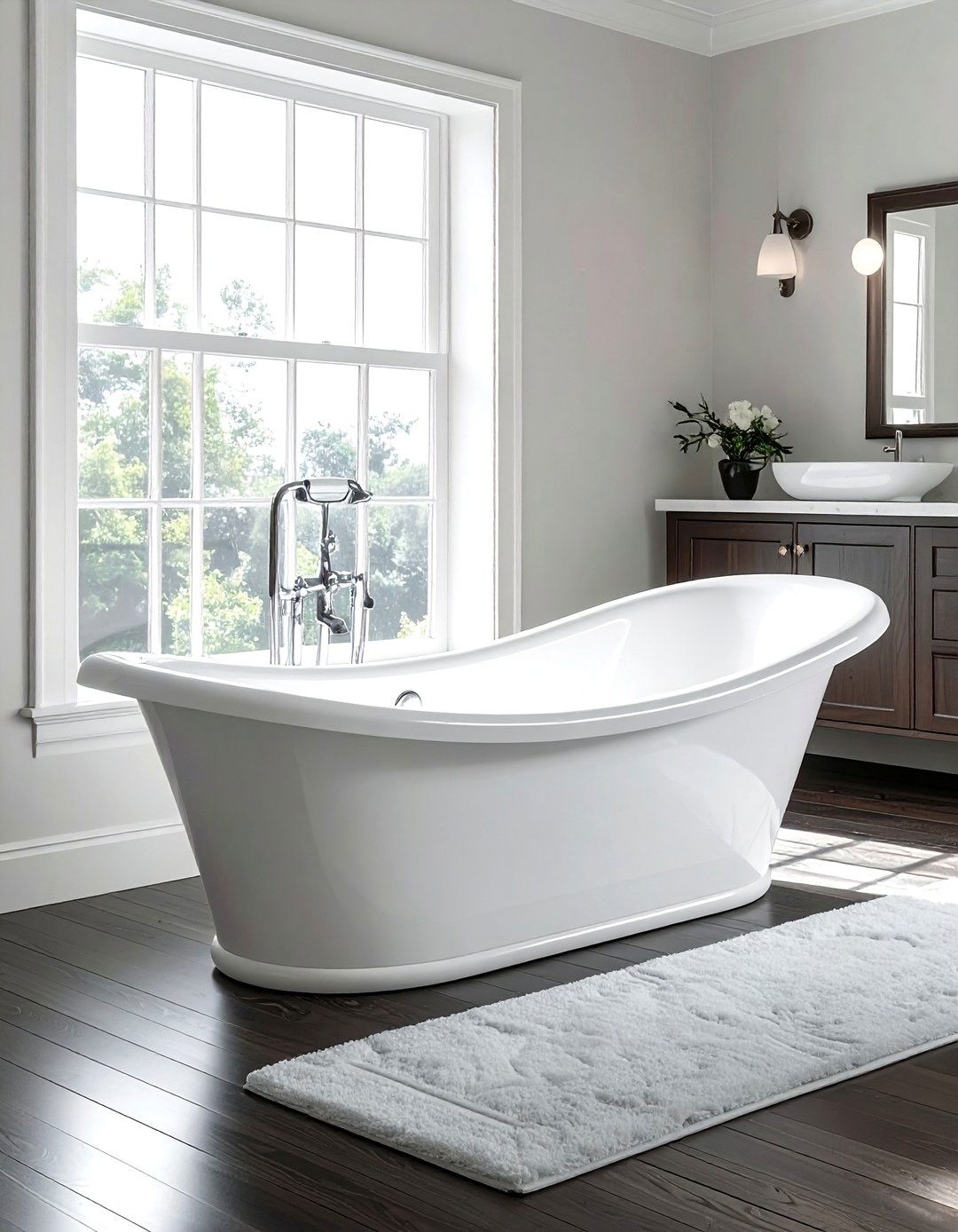 Roll Top Bath - 30 Victorian bathroom ideas