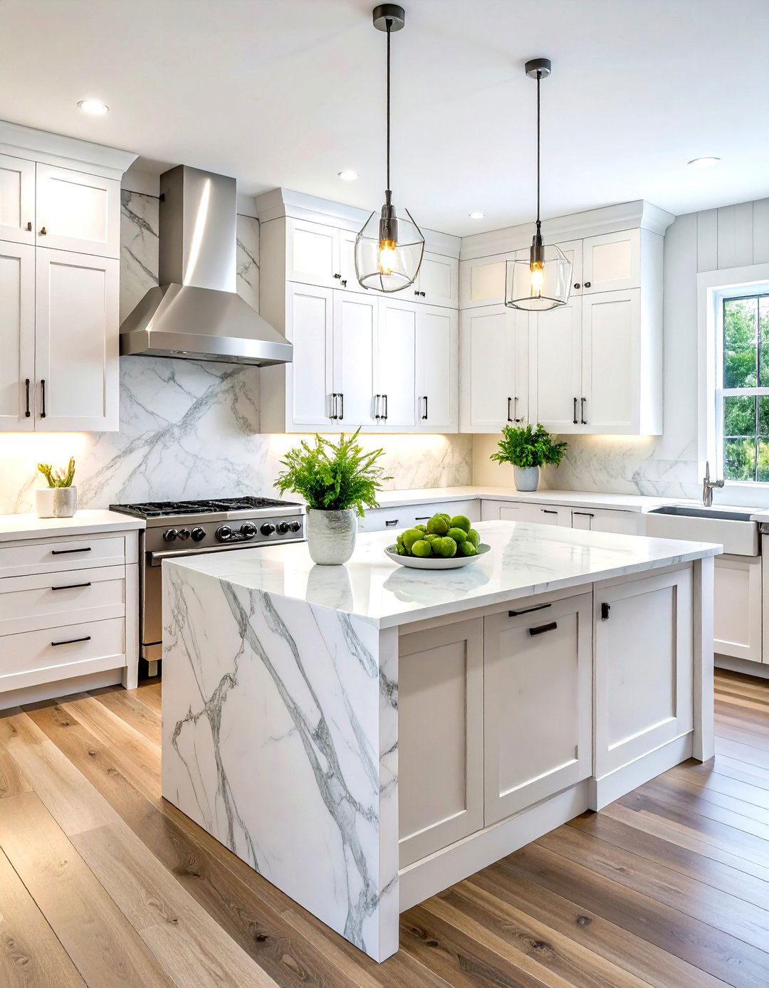 Rolling Butcher Block Cart - 30 portable kitchen island ideas