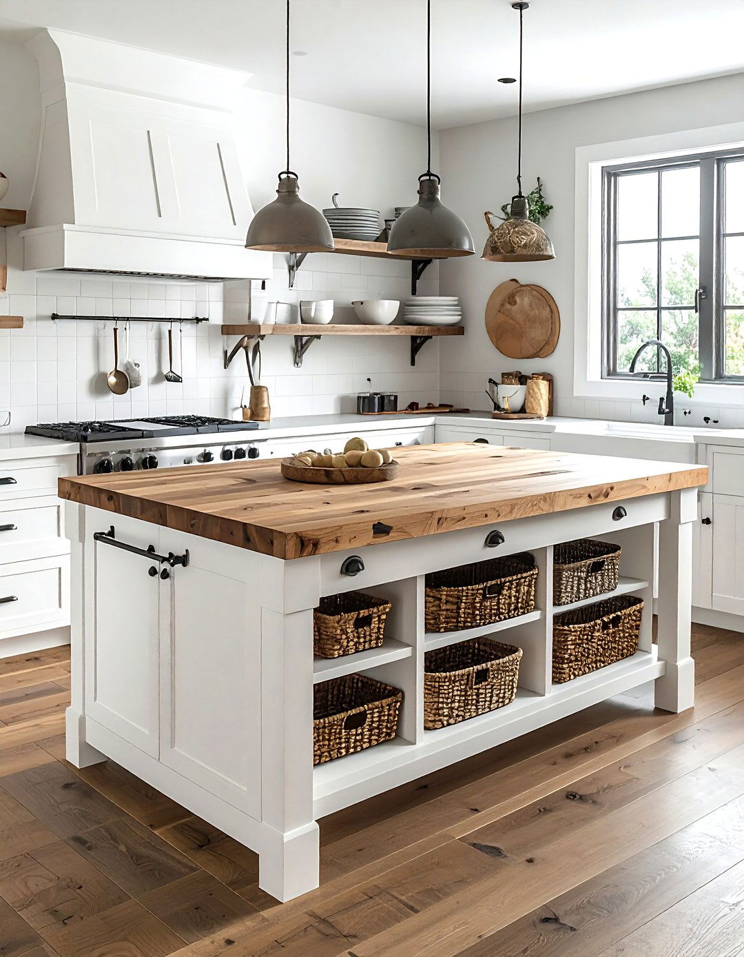 Rolling Kitchen Island - 30 cheap kitchen ideas