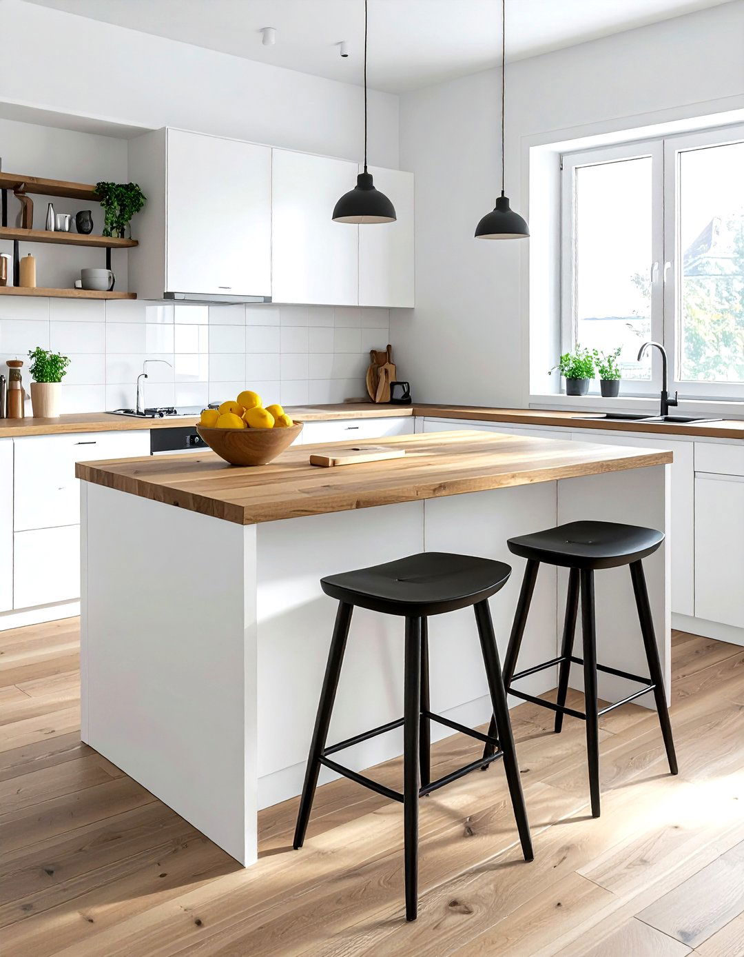 Rolling kitchen island - 30 rental kitchen ideas