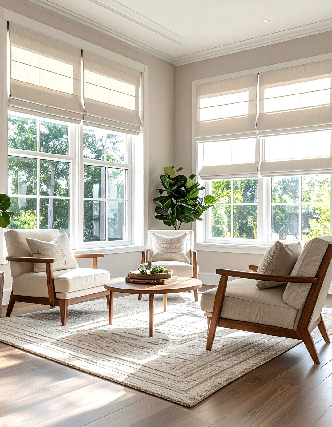 Roman Shades - 30 new build decor ideas