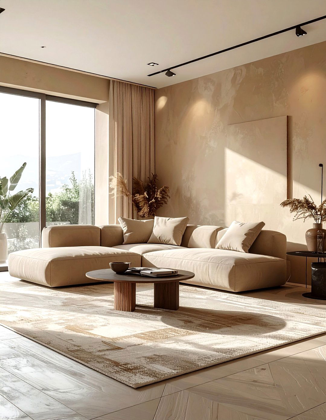 Roman clay - 30 living room textured walls