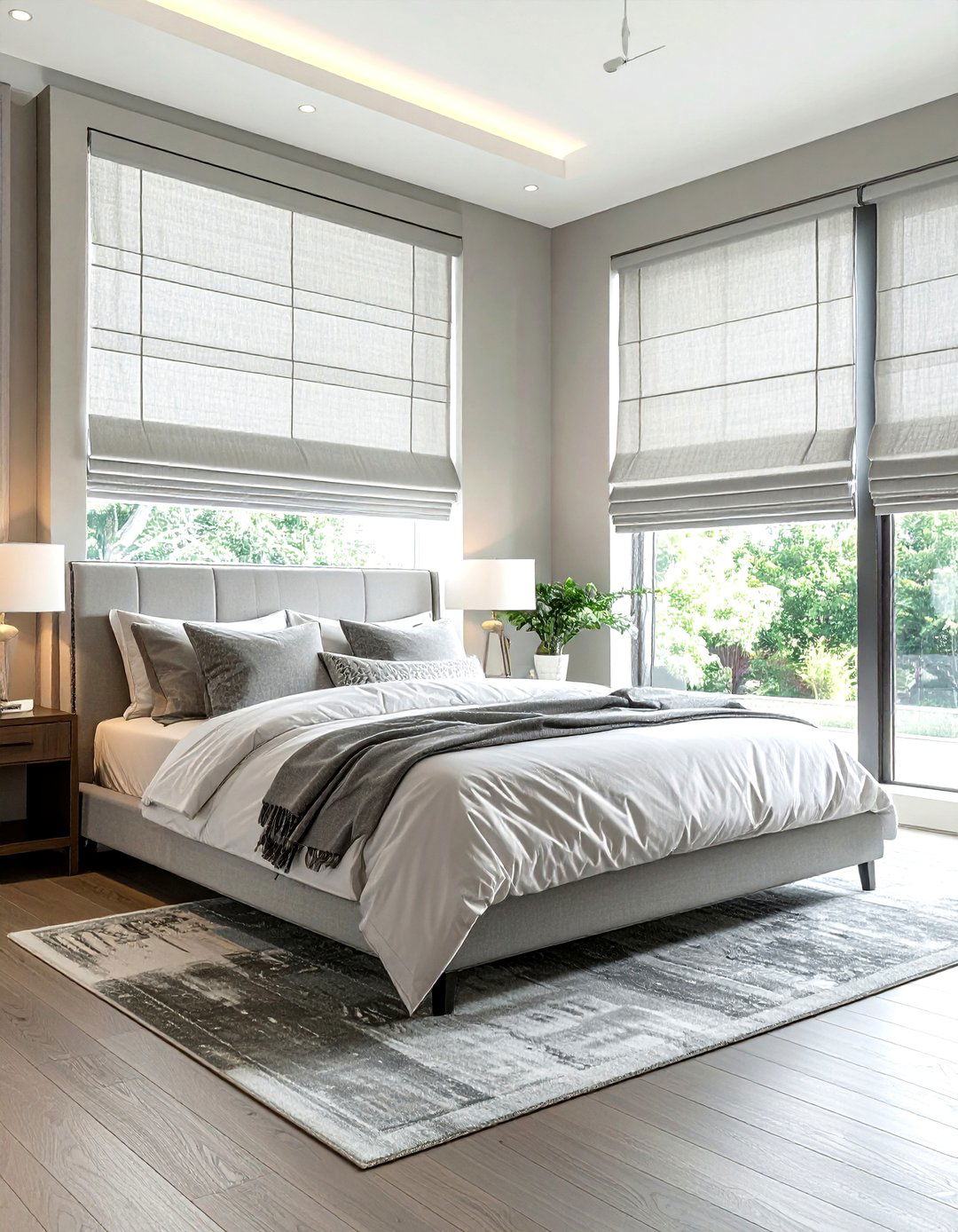 Roman shades - 30 classic decor ideas