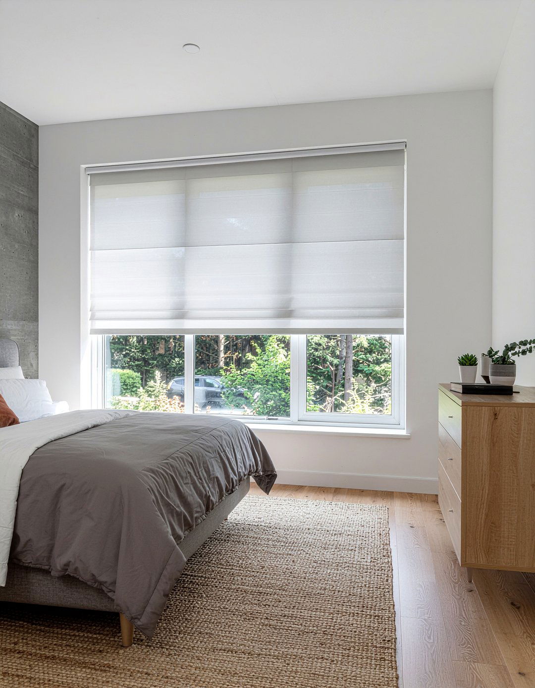 Roman shades for bedroom - 30 bedroom curtains