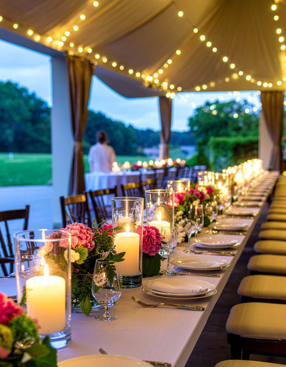 Romantic Candlelit Rehearsal Dinner Room - 30 dining room rehearsal dinner ideas