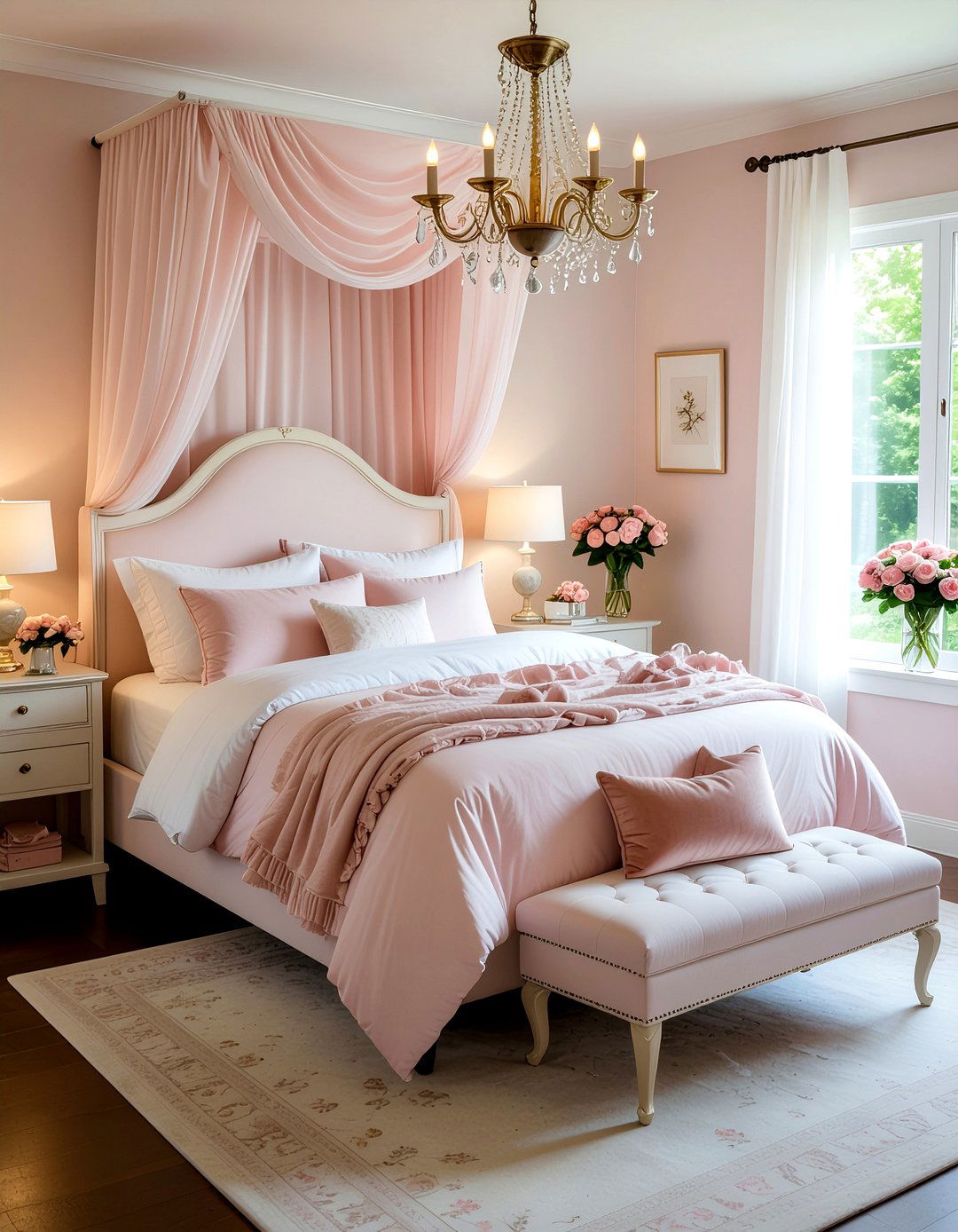 Romantic Dusty Rose Bedroom - 30 dusty rose bedroom ideas