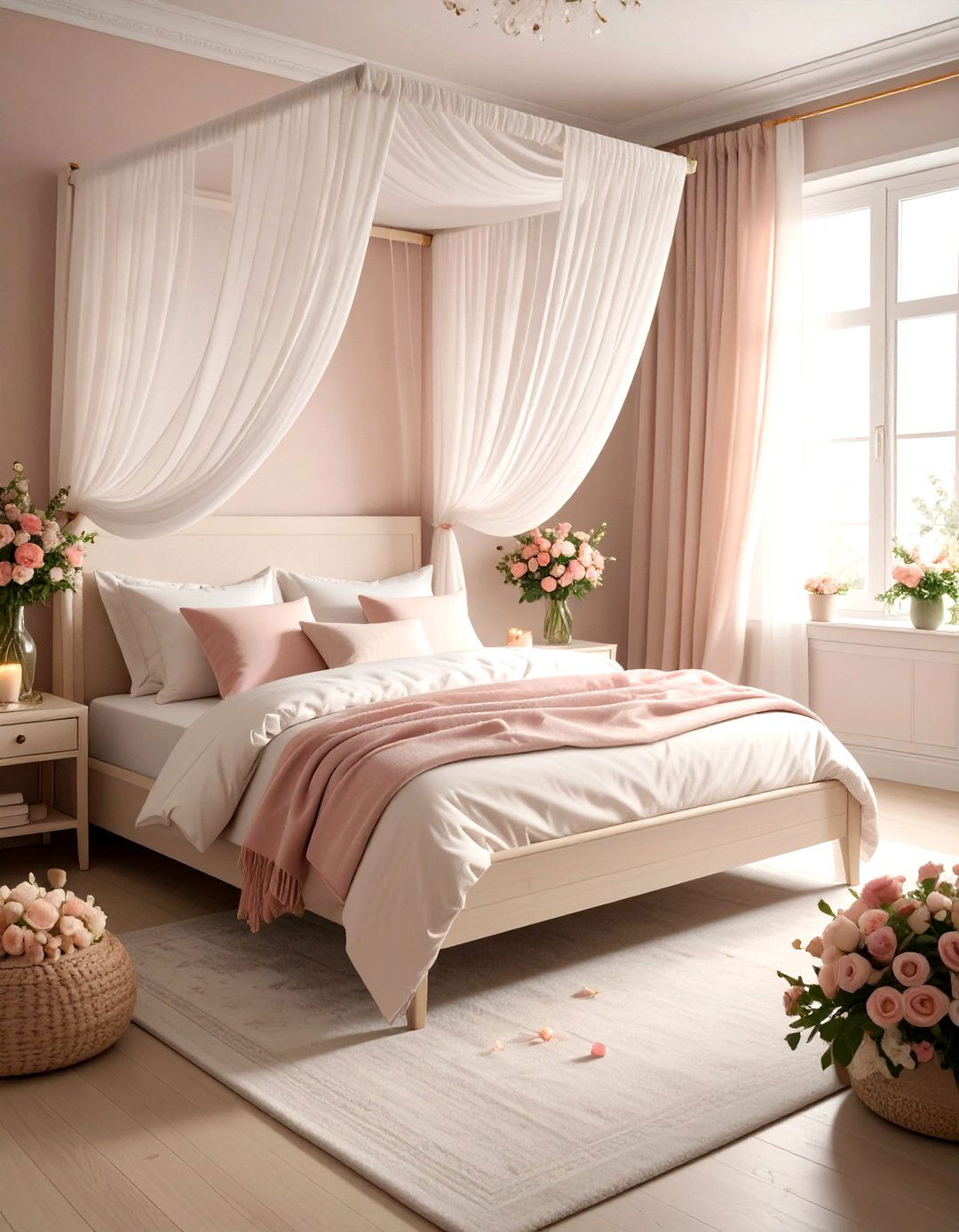 Romantic Master Bedroom - 30 newlywed bedroom ideas
