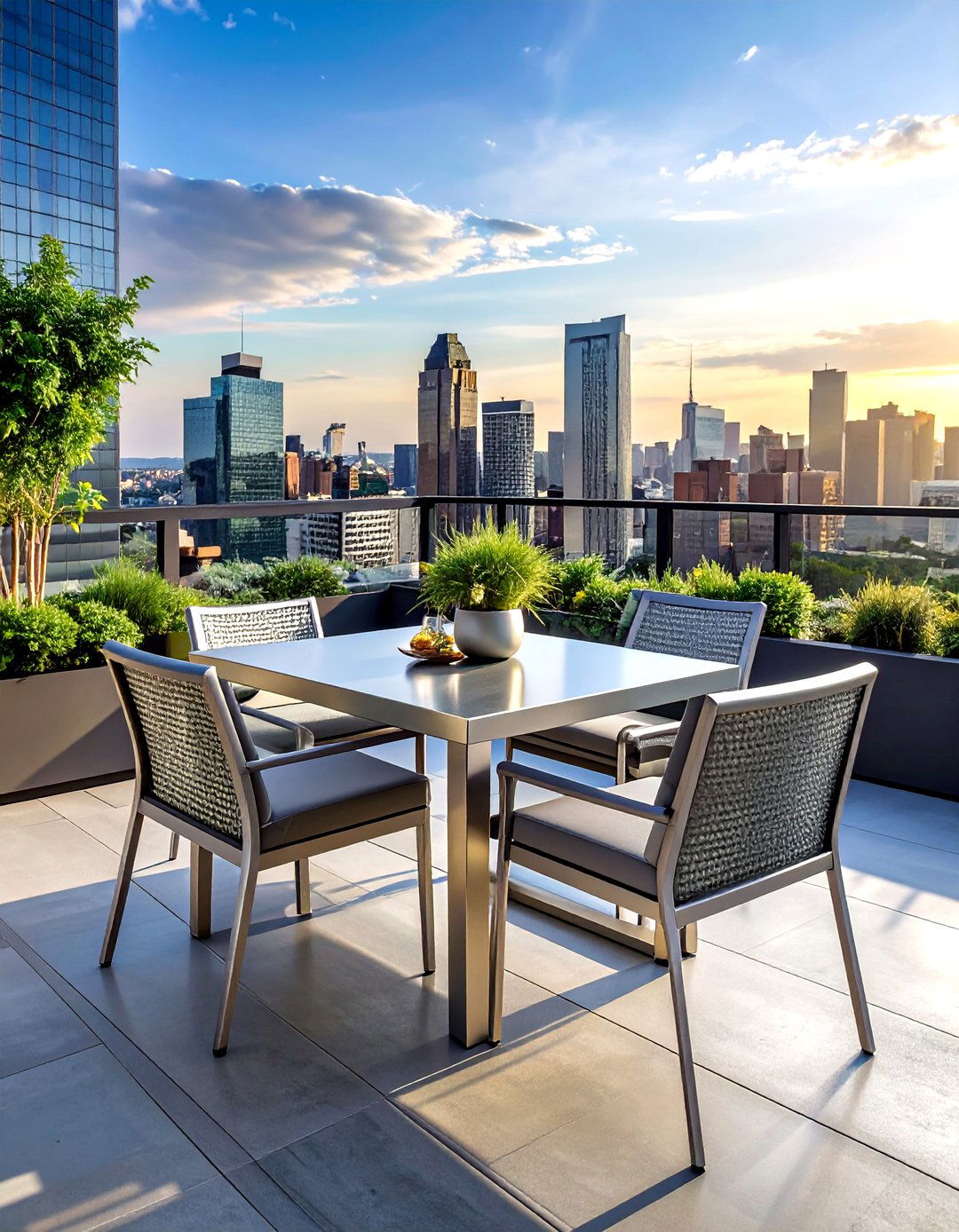 Rooftop Patio Dining - 30 patio dining ideas