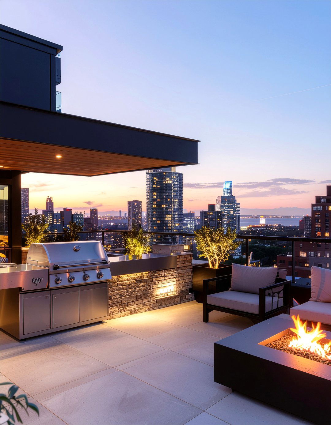 Rooftop Penthouse Kitchen - 30 penthouse kitchen ideas
