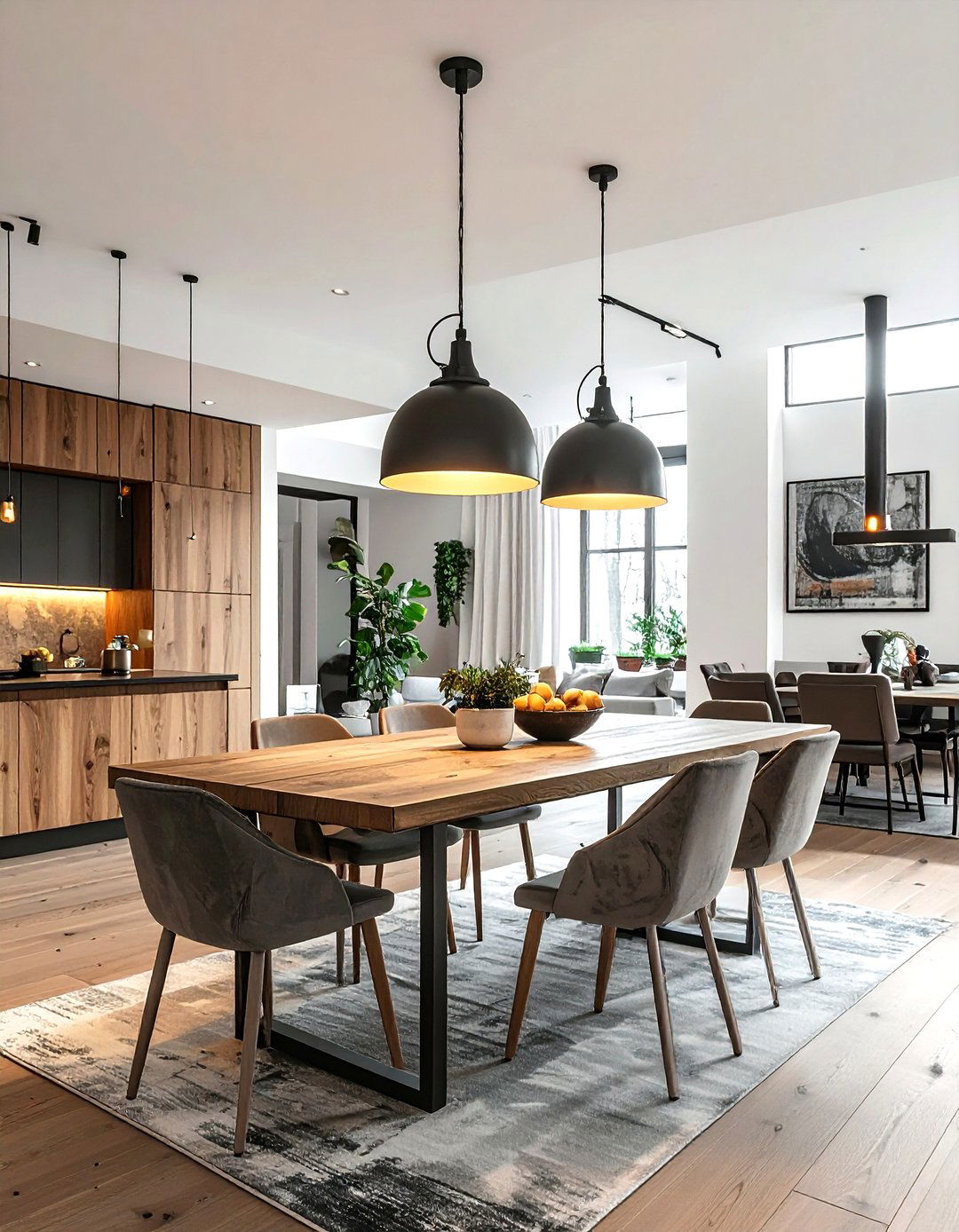 Room Divider Table - 30 living room lamp placement ideas