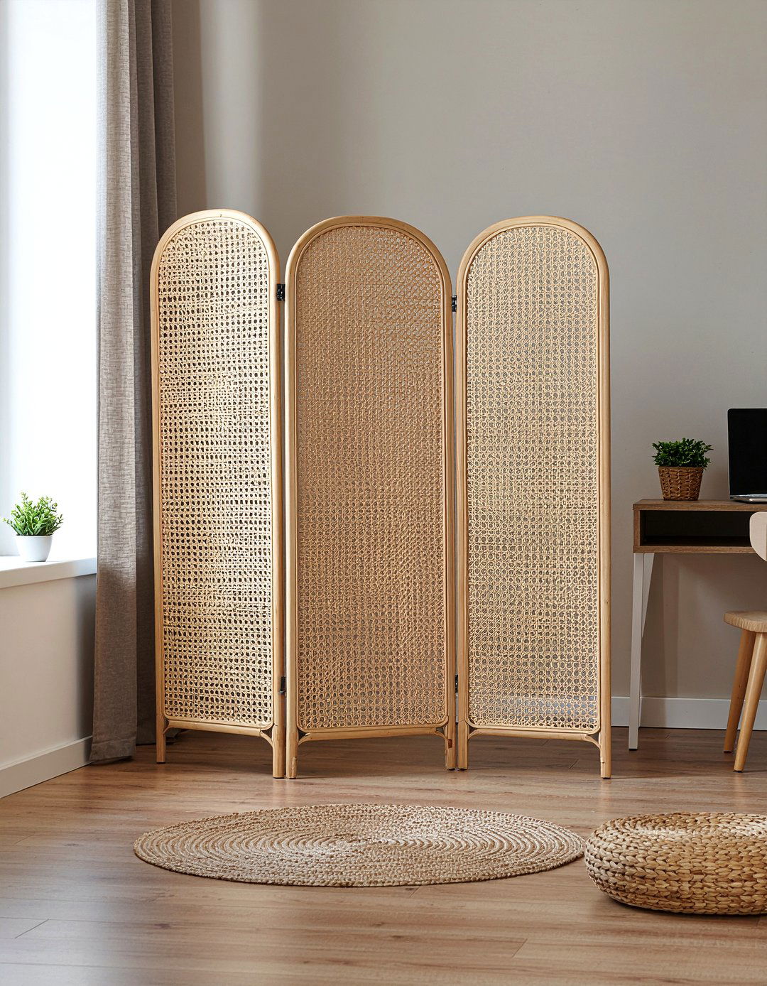 Room divider - 30 rental apartment living room ideas