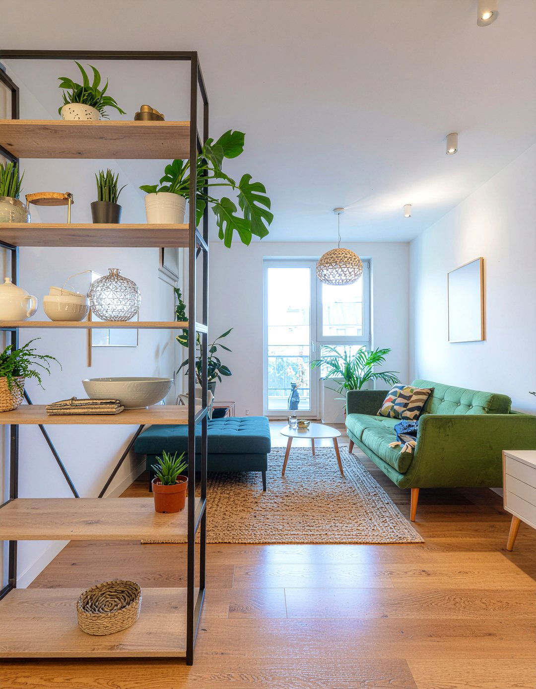 Room divider - 30 tiny living room ideas