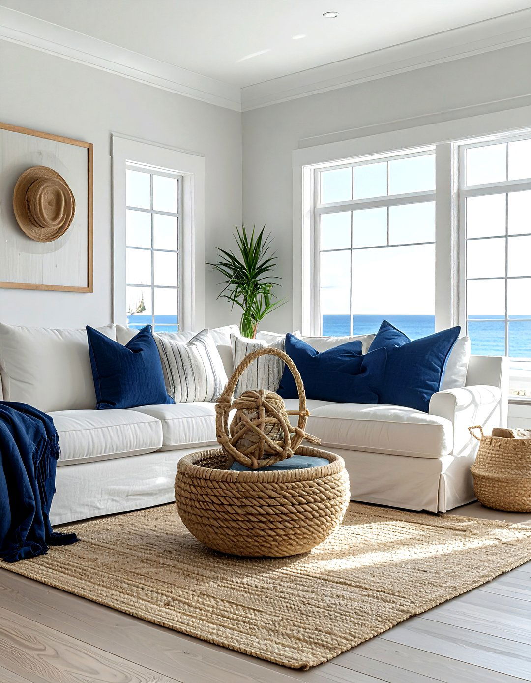 Rope Sphere Nautical Decor - 30 orb decor ideas