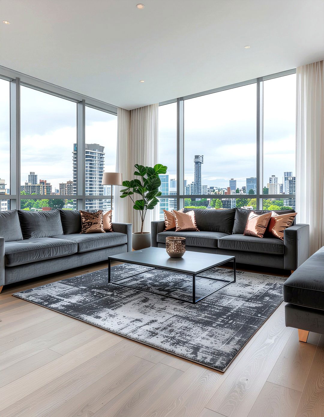 30 Rose Gold Living Room Ideas for a Luxurious Aesthetic