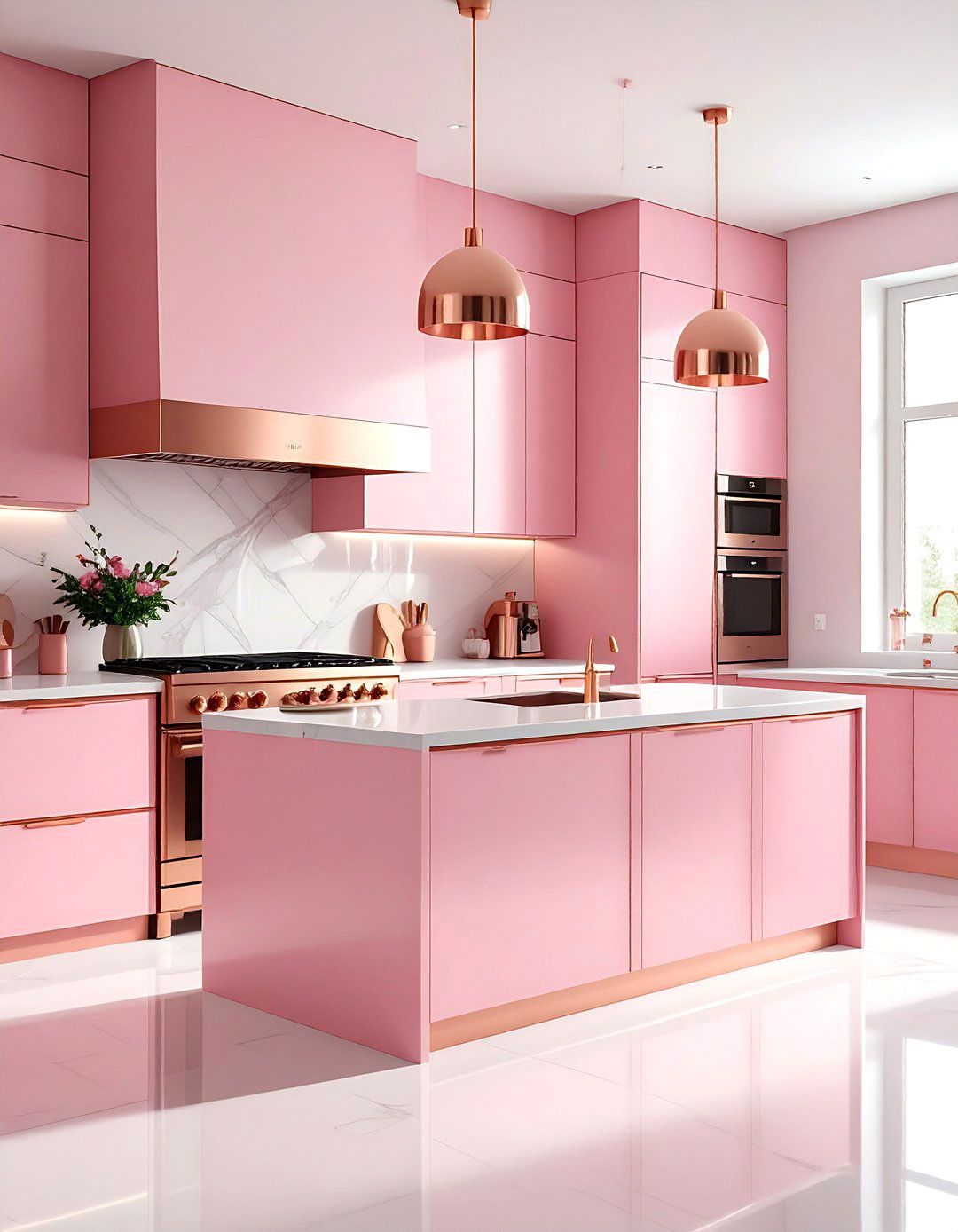 30 Pink Kitchen Color Schemes for a Bold and Vibrant Look