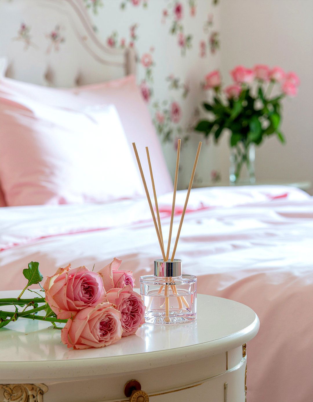 Rose reed diffuser - 30 bedroom reed diffusers