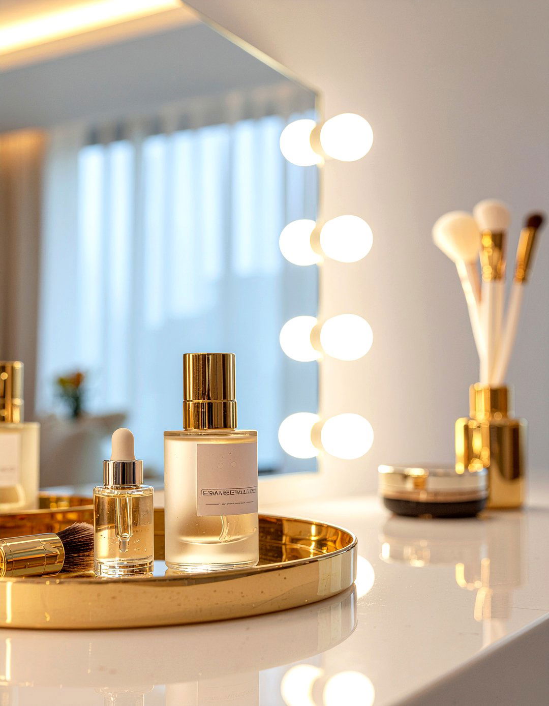 Rotating Corner Organizer - 30 bathroom corner storage ideas