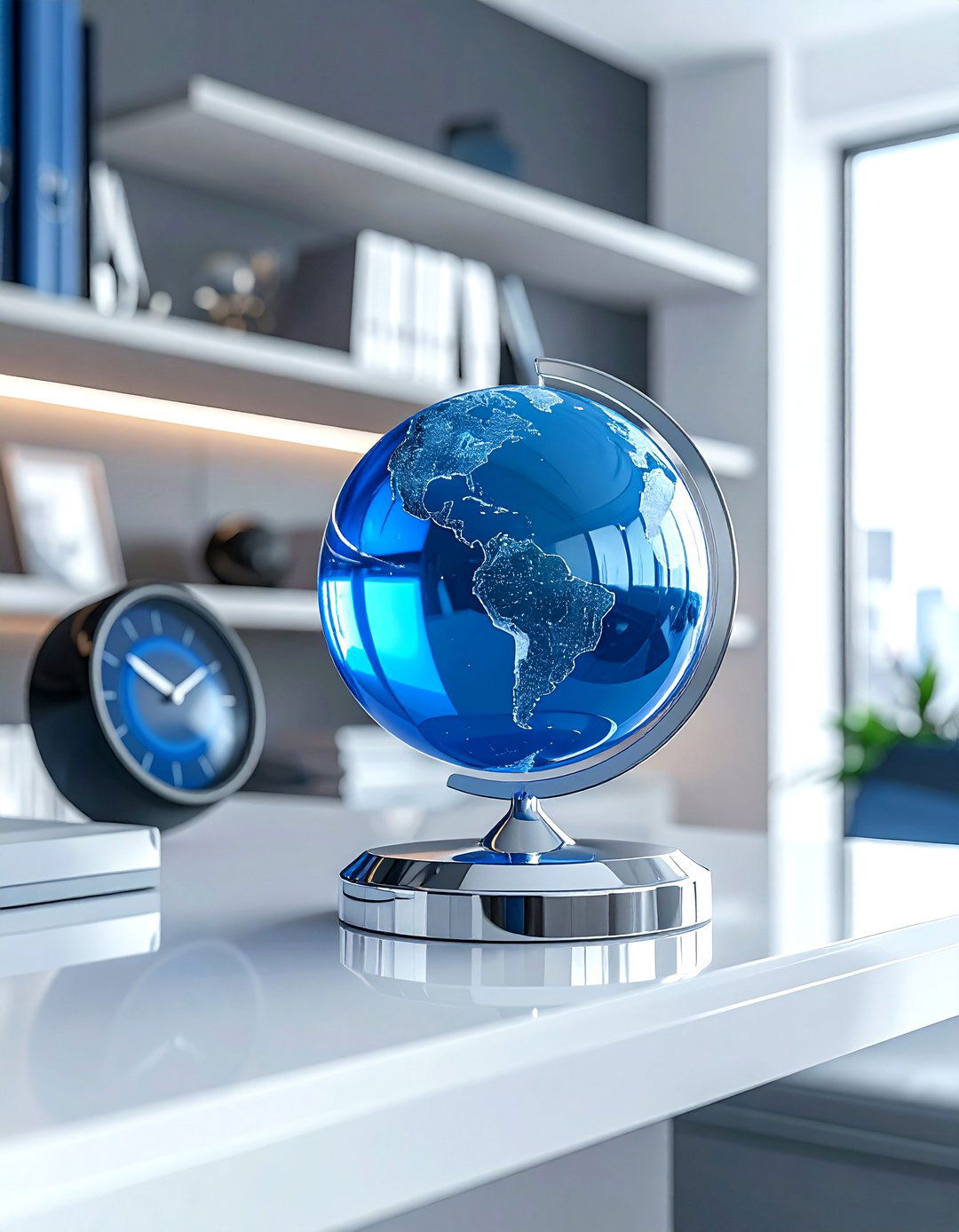 Rotating Mova Globe - 30 decorative globe ideas