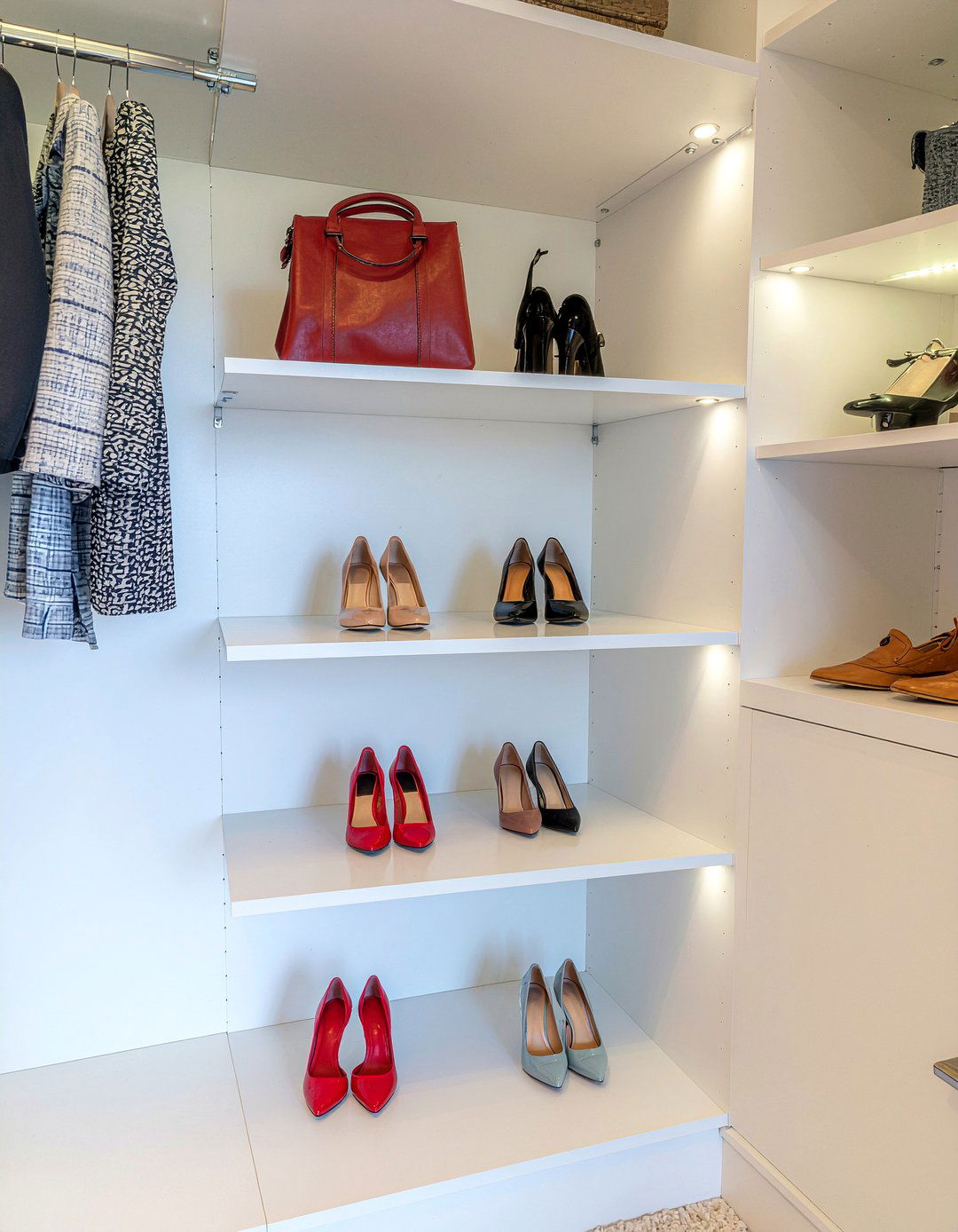 Rotating closet carousel - 30 bedroom closet dividers