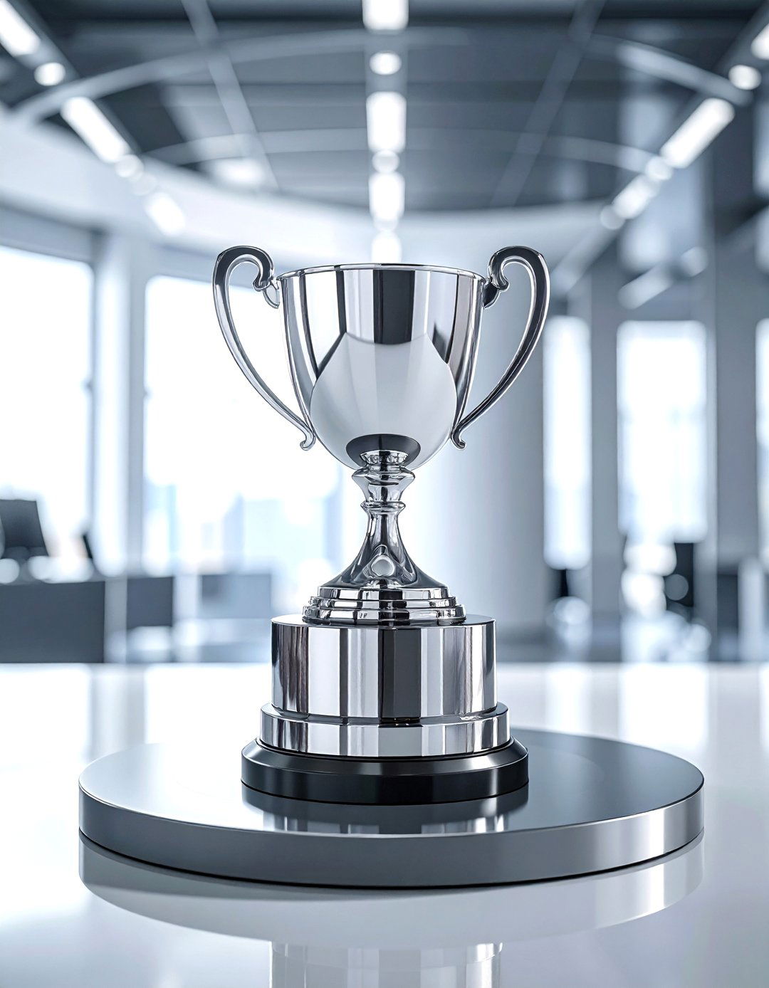 Rotating trophy pedestal - 30 award display ideas