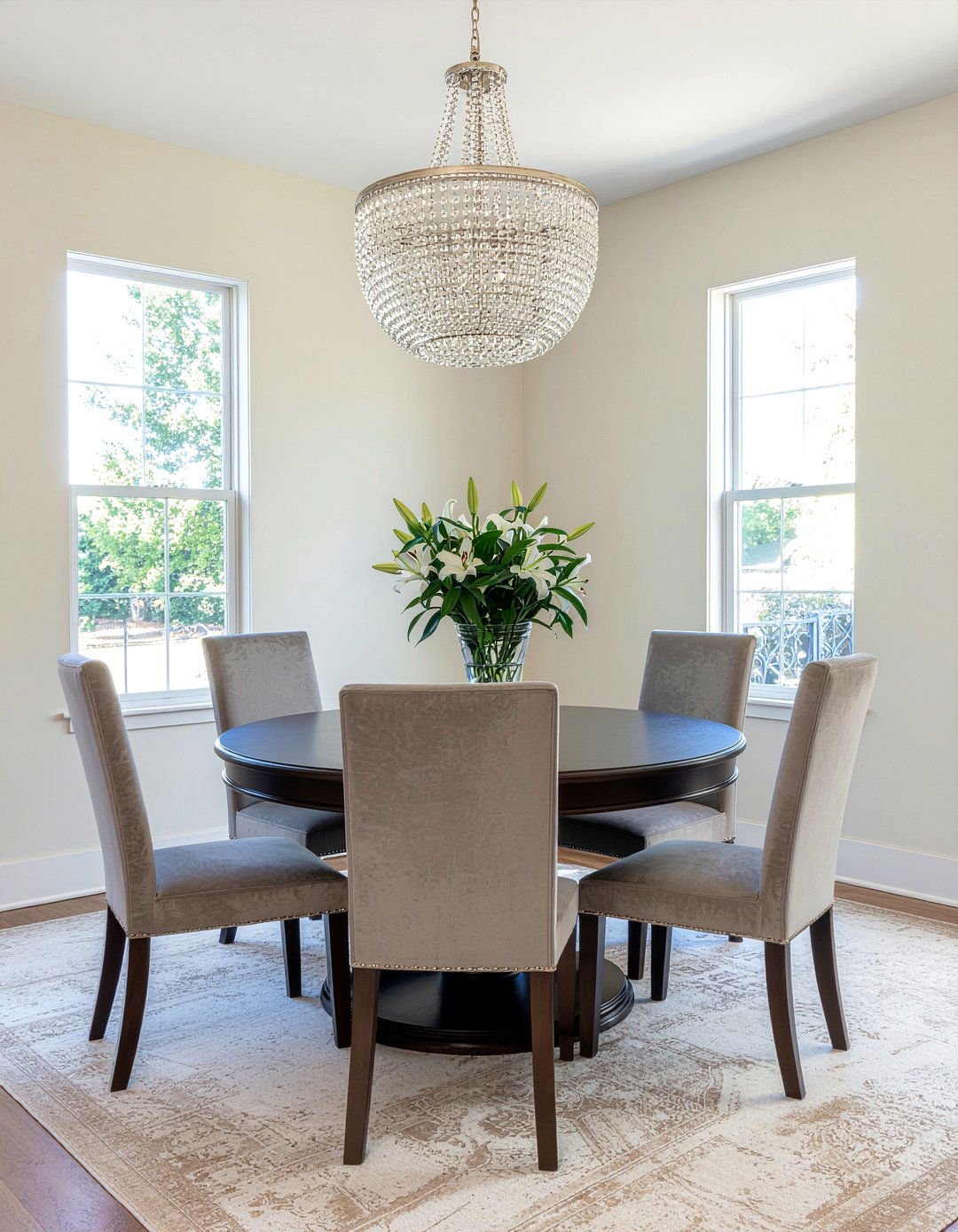 Round Dining Table - 30 Dallas dining room ideas