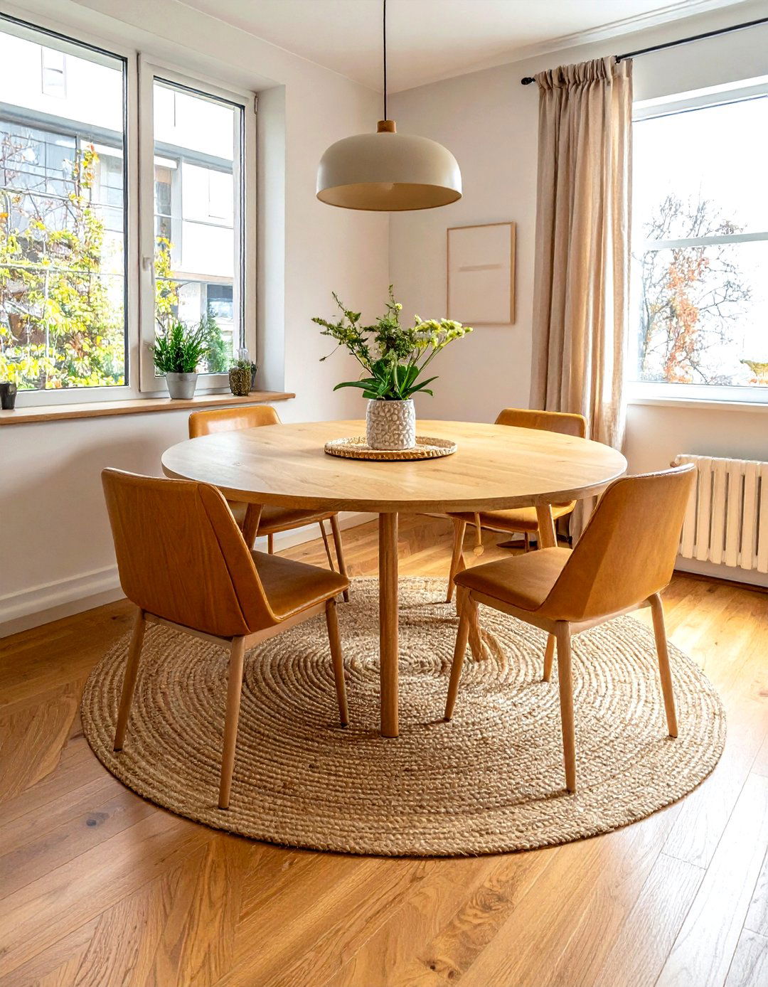 Round Dining Table For Small Room - 30 transformed dining room ideas