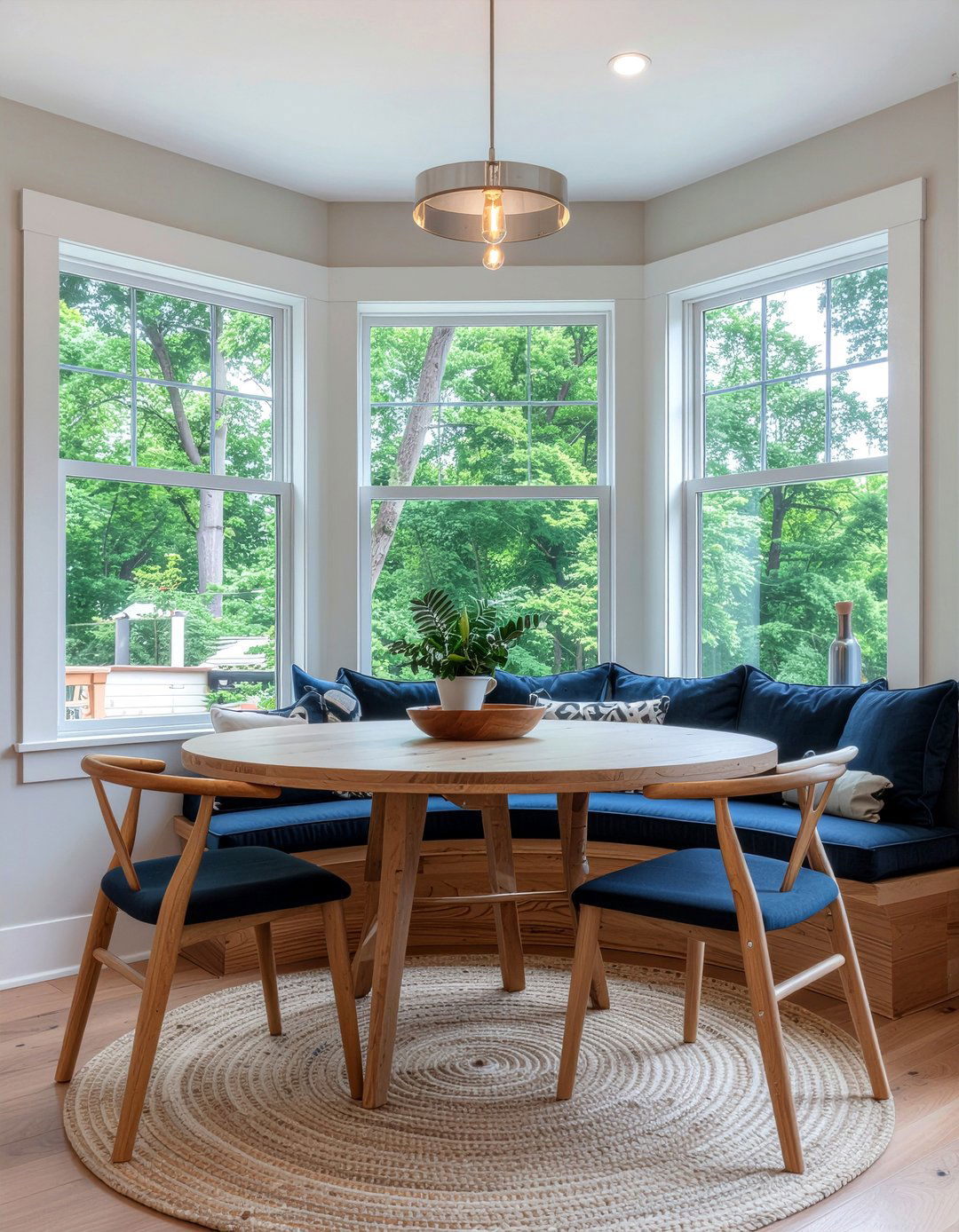 Round Dining Table With Banquette Seating - 30 round dining table ideas