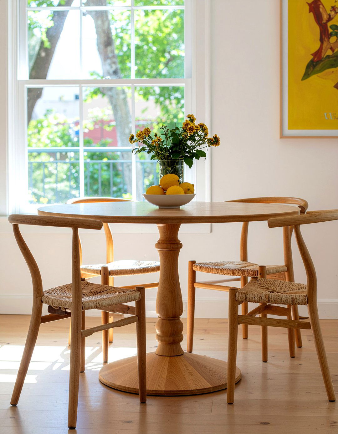 Round Dining Table - 30 affordable dining room ideas