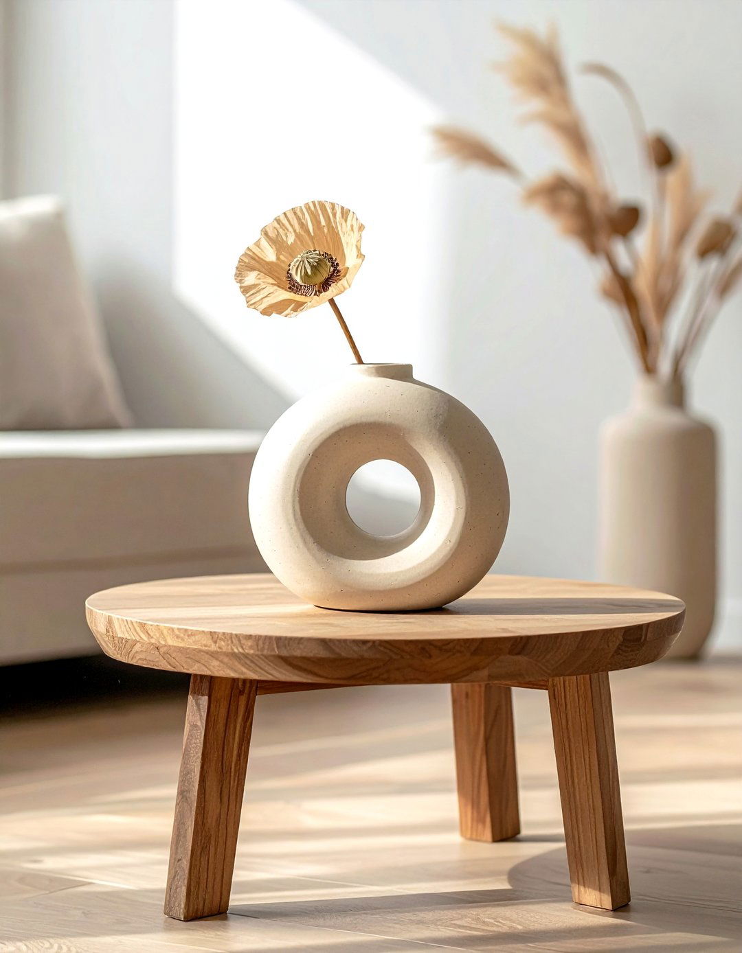 Round Donut Vase - 30 decorative vase ideas