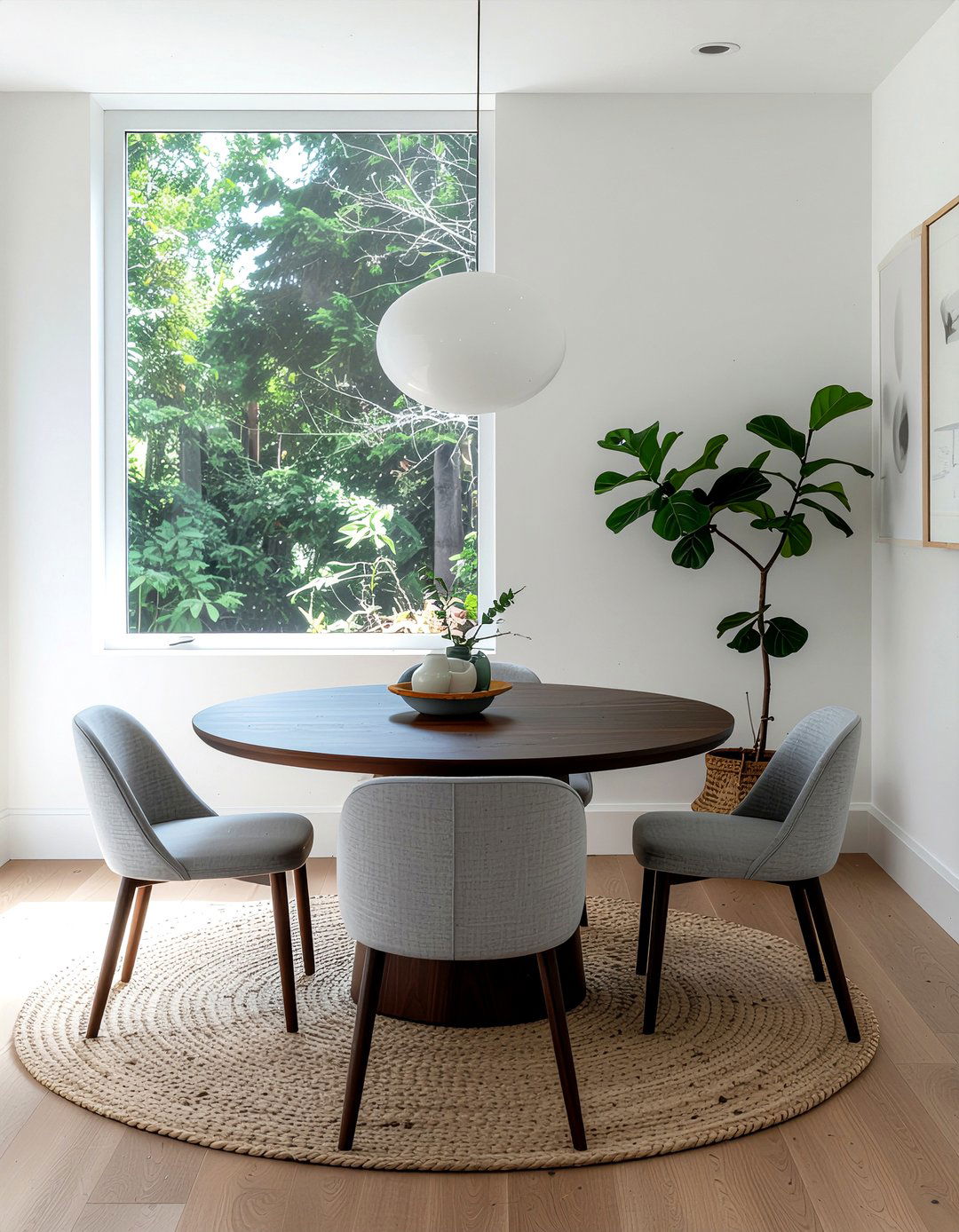 Round Espresso Dining Table Small Space - 30 espresso dining room ideas