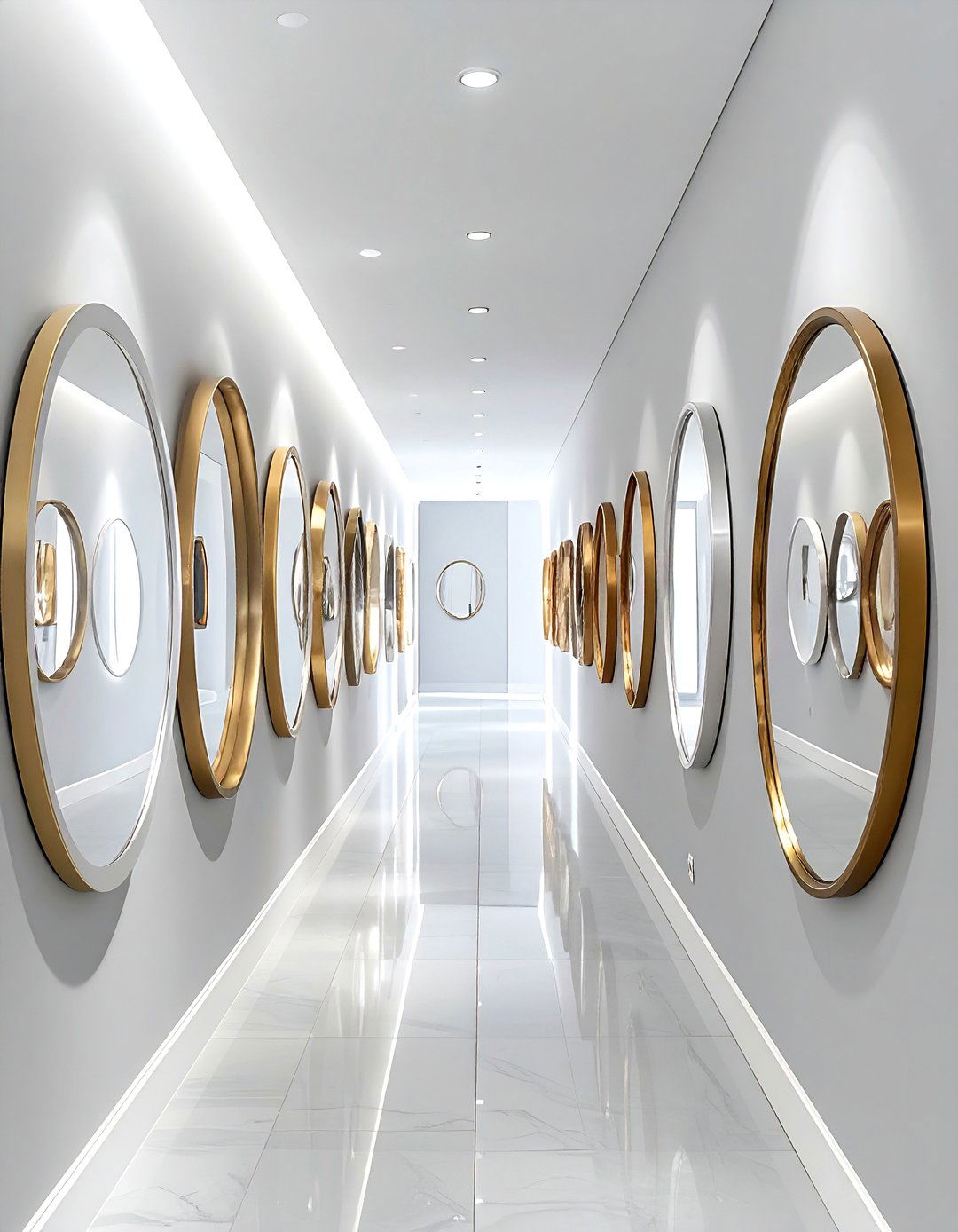 30 Round Mirror Ideas to Brighten and Expand Your Home Space