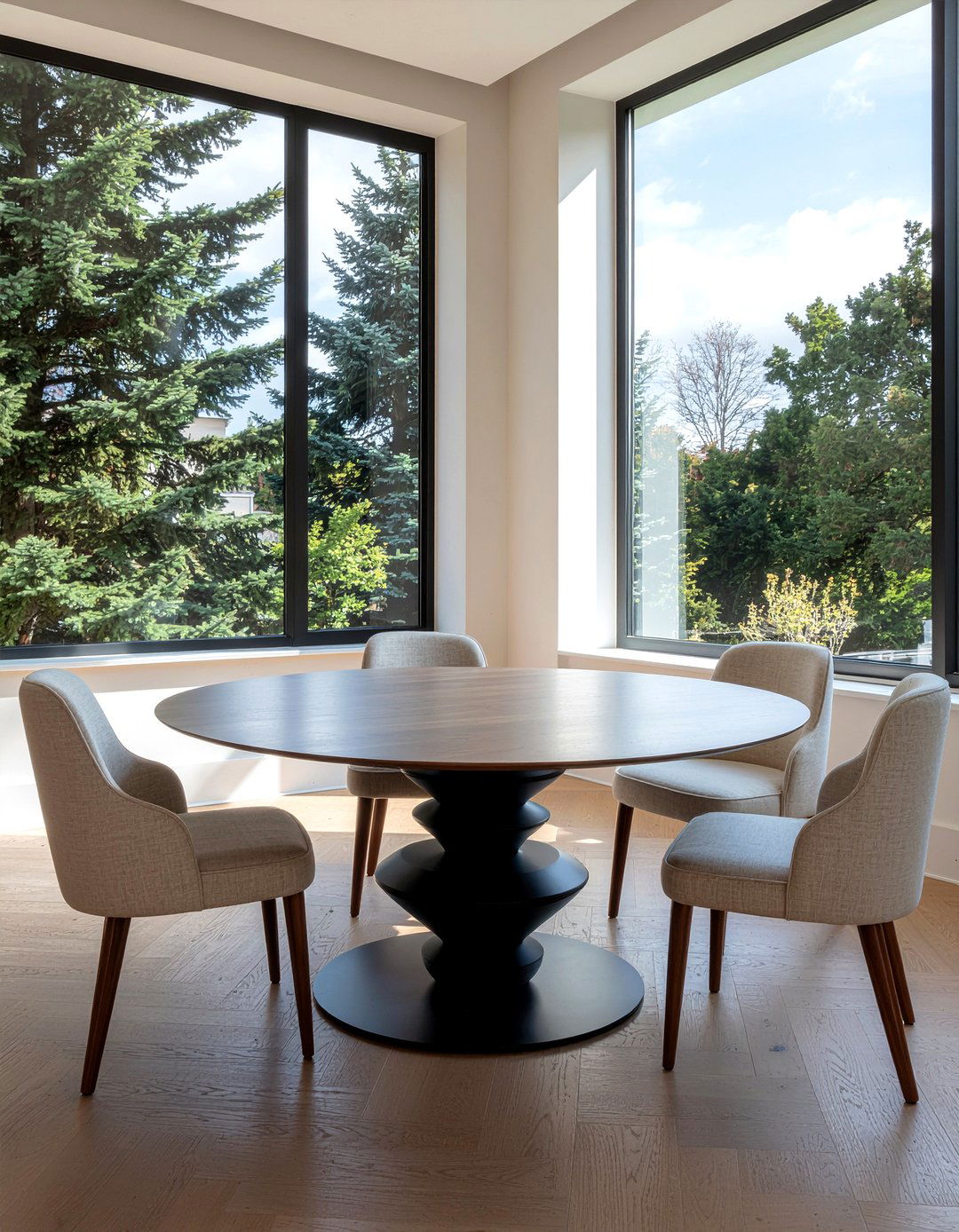 Round Pedestal Dining Table For - 30 dining table for 6 ideas
