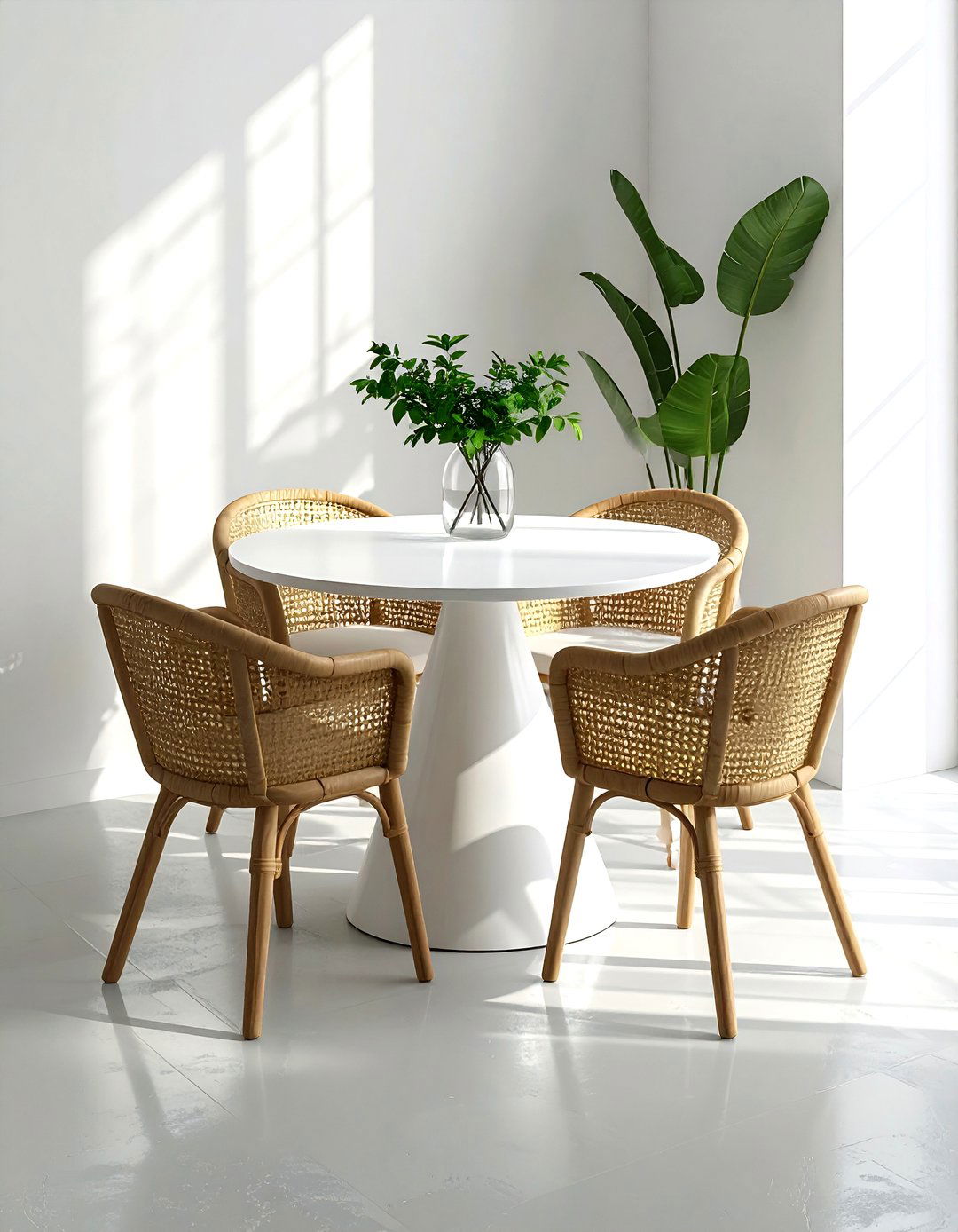 Round Pedestal Table - 30 dining room everyday ideas