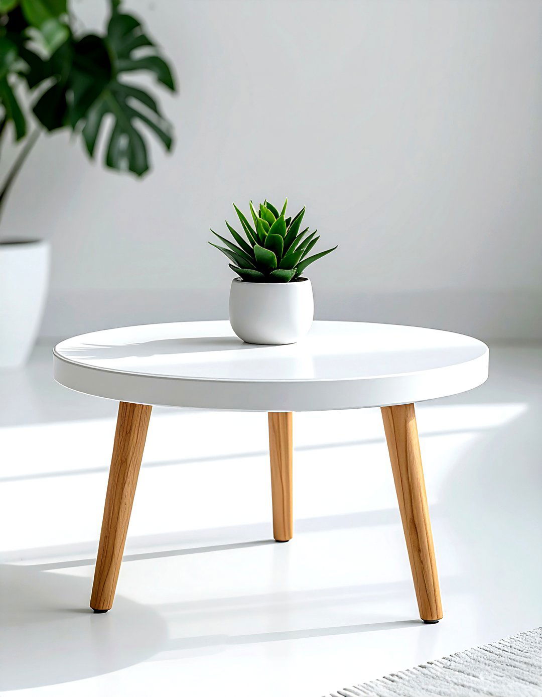 Round Side Table - 30 living room side table ideas