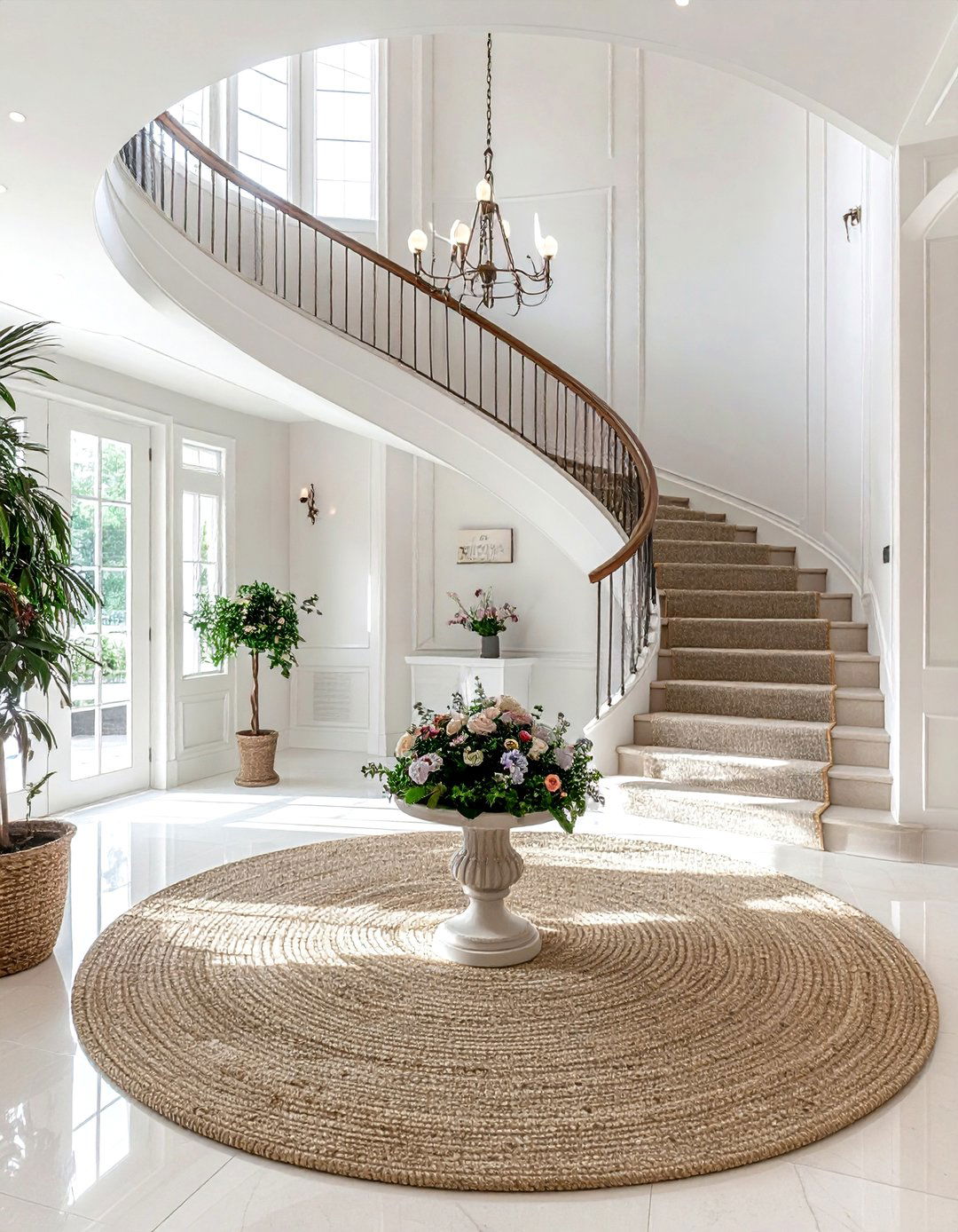 Round Sisal Rug For Foyer - 30 sisal rug ideas