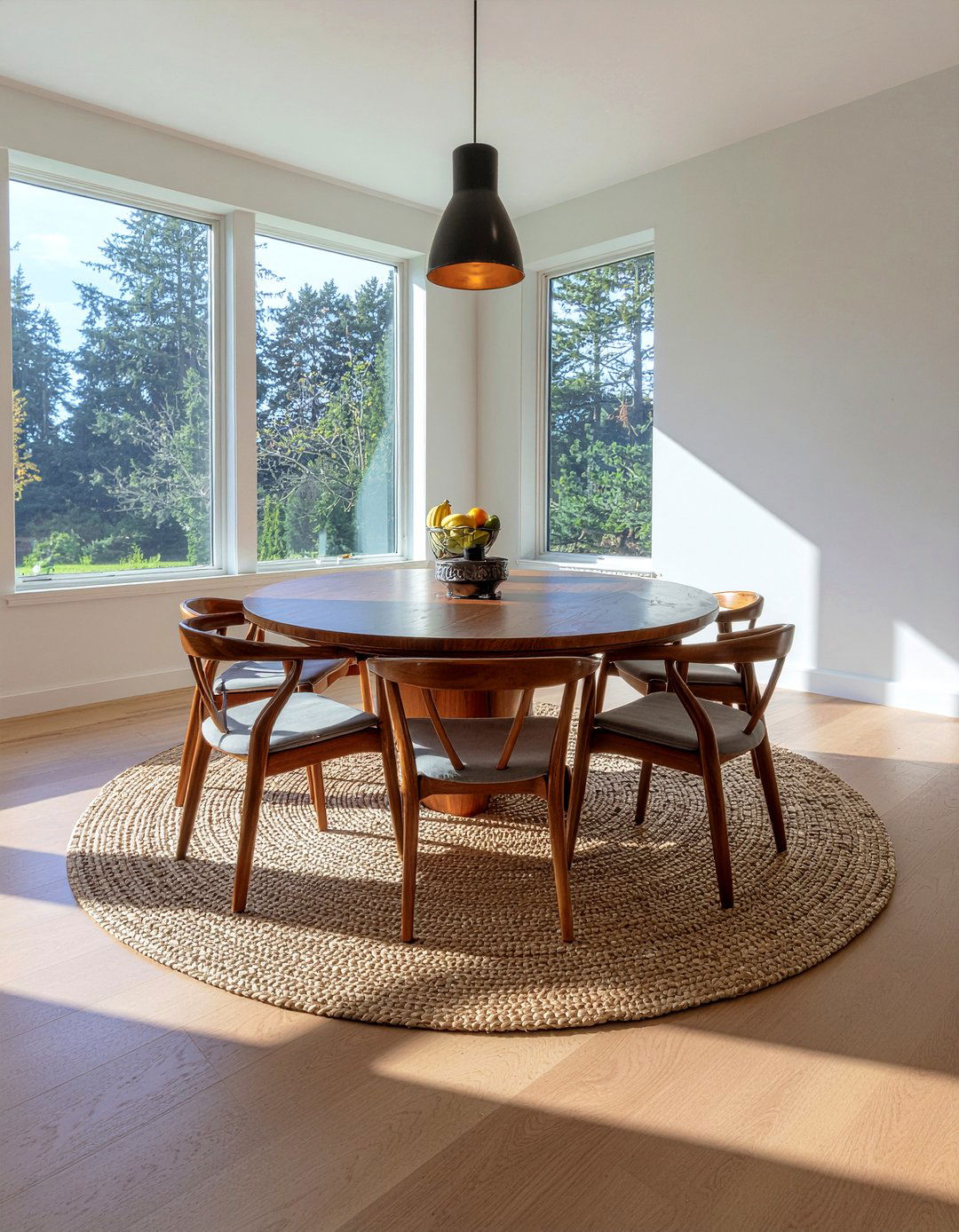 Round Table Chairs - 30 dining room seating ideas