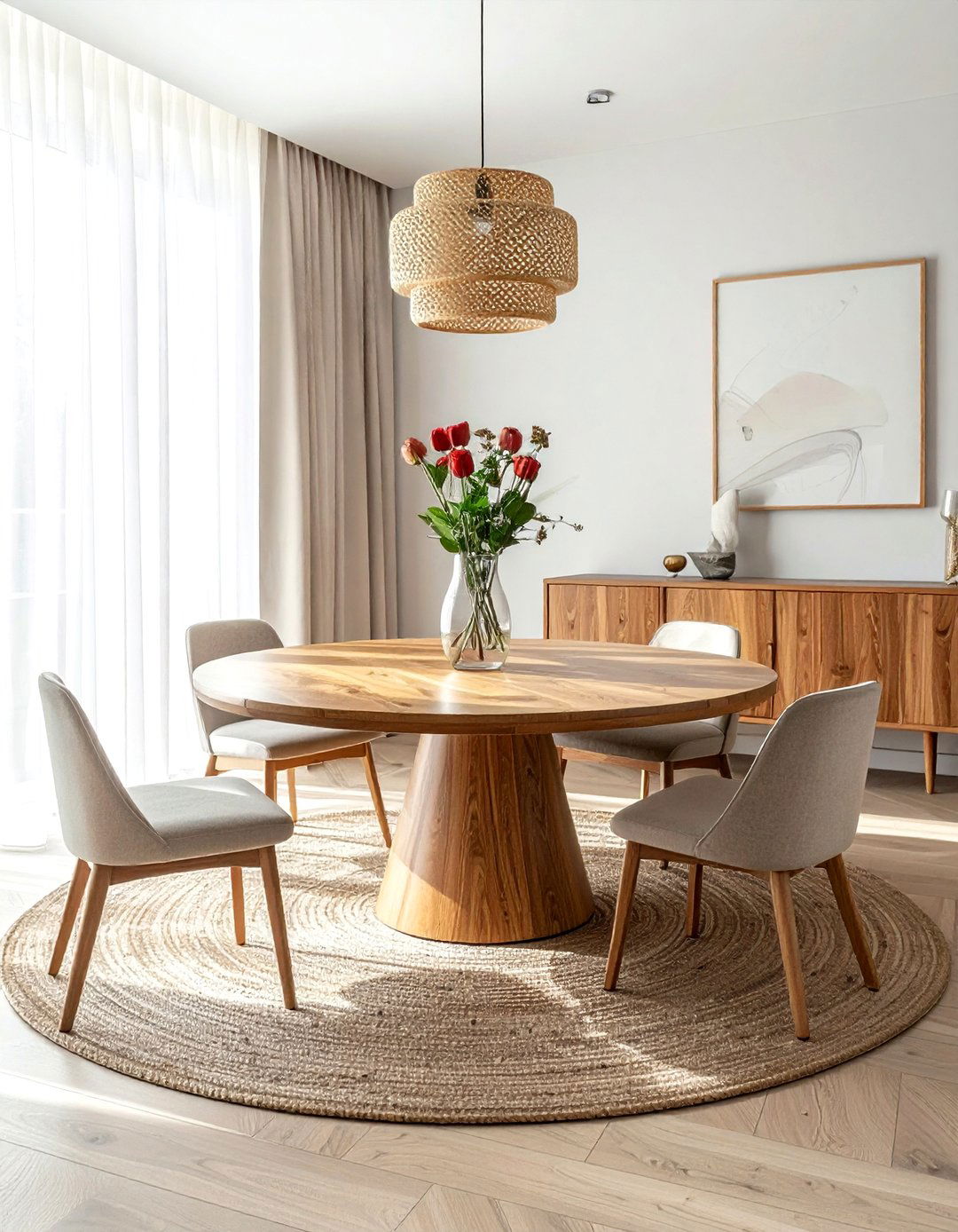 Round Table Dining Room - 30 standout dining room ideas