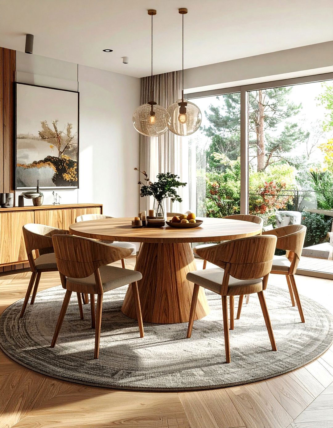 Round Table Dining Room - 30 designer dining room ideas