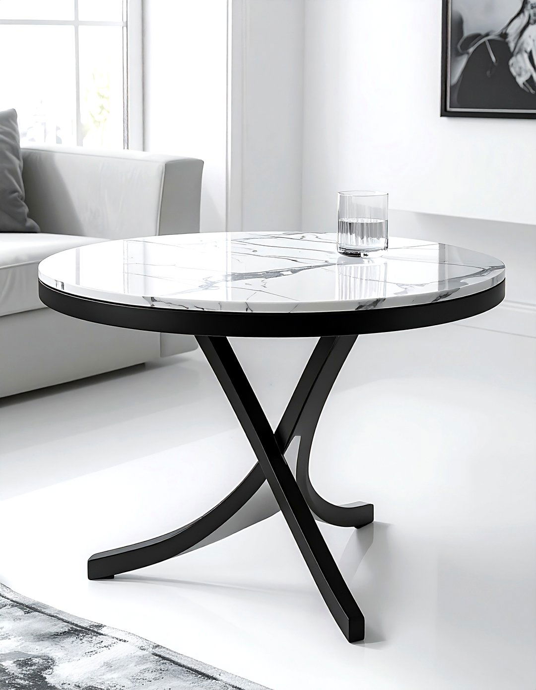 Round Top C Table - 30 living room C-table ideas