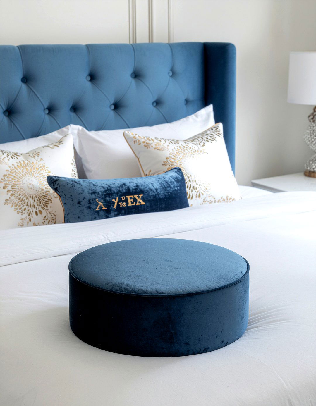 Round cylinder bed pillow - 30 bedroom bolster pillows