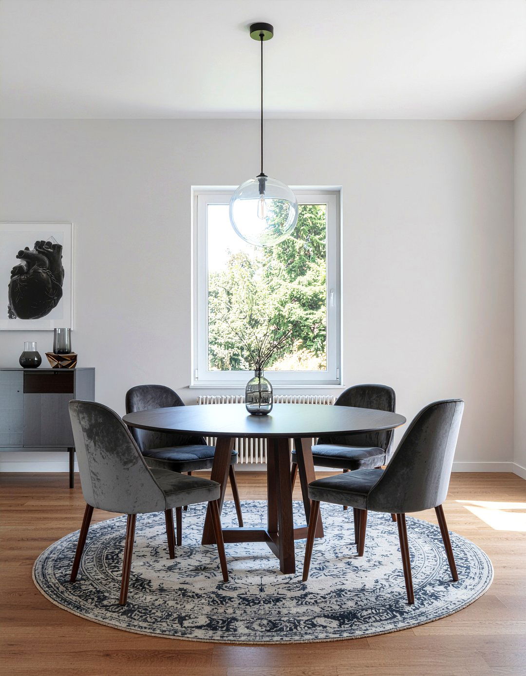 Round dining table - 30 must-see dining room ideas